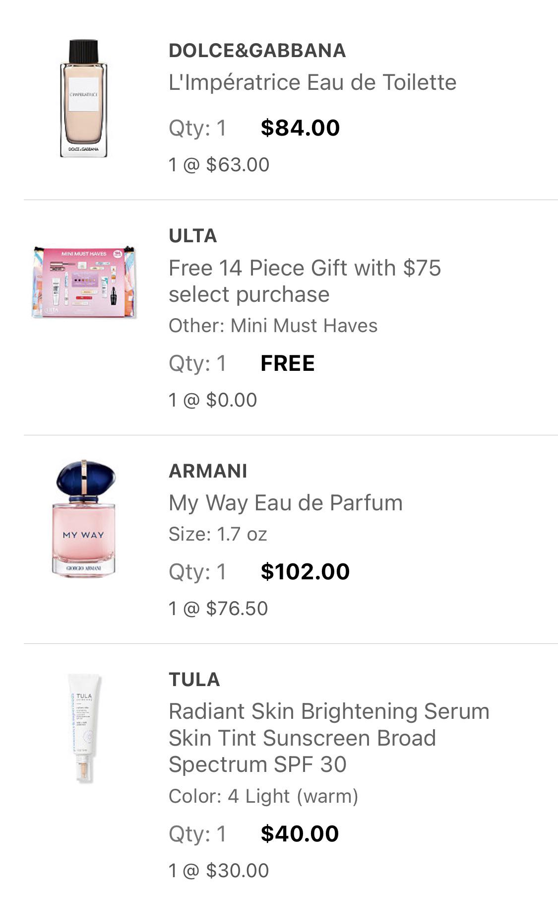 My humble little haul using my employee discount code as well ) r/Ulta