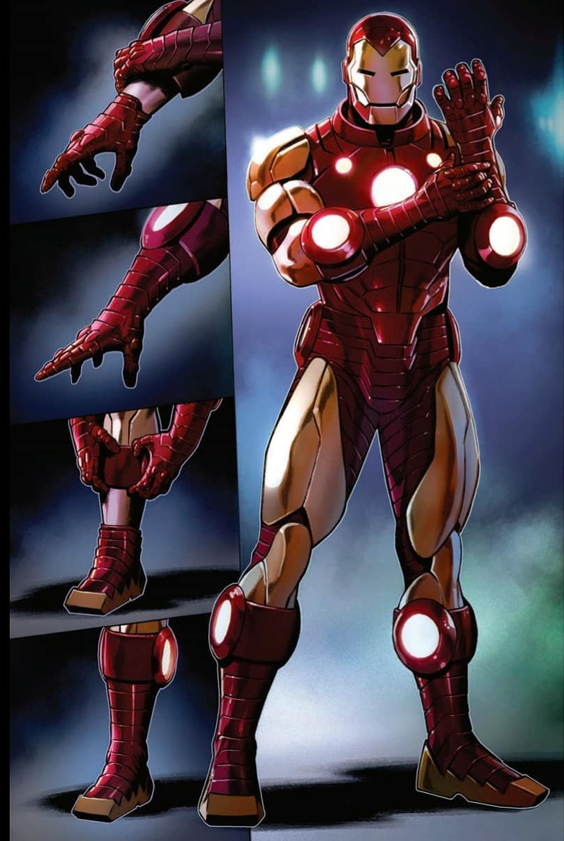 New sneak peek at Iron Man (2020) 1 and the new armor r/ironman