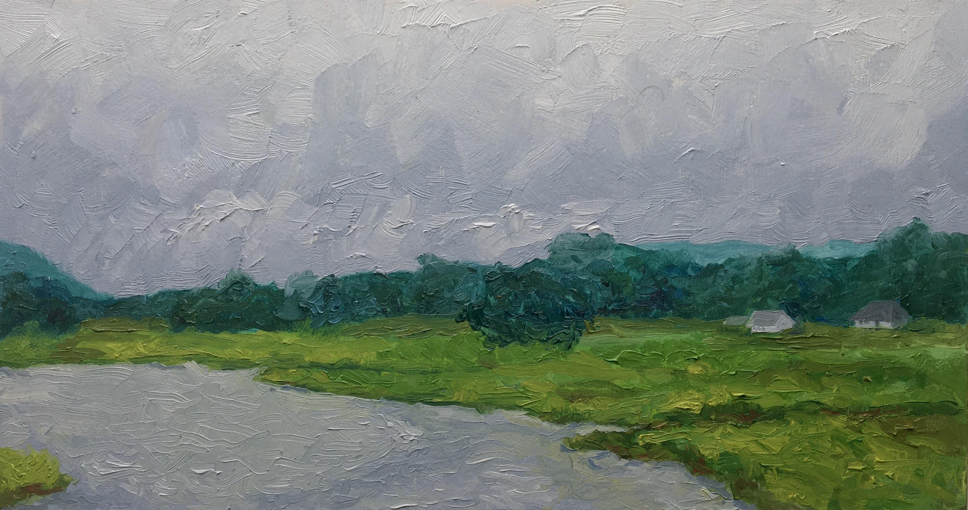 Secret little homes, me, oil on wood panel r/oilpainting