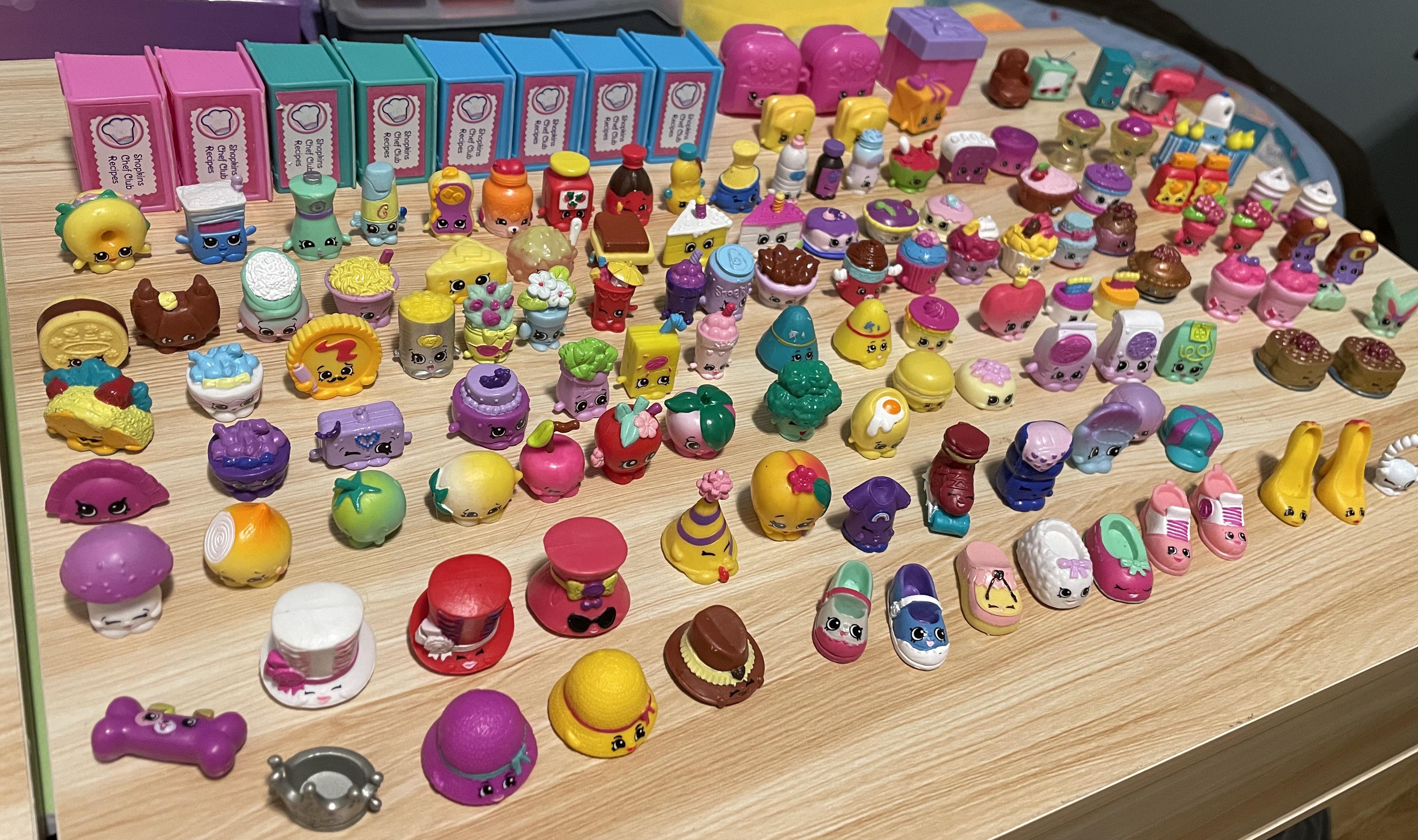 Found my daughter’s collection of Shopkins (that she barely played with
