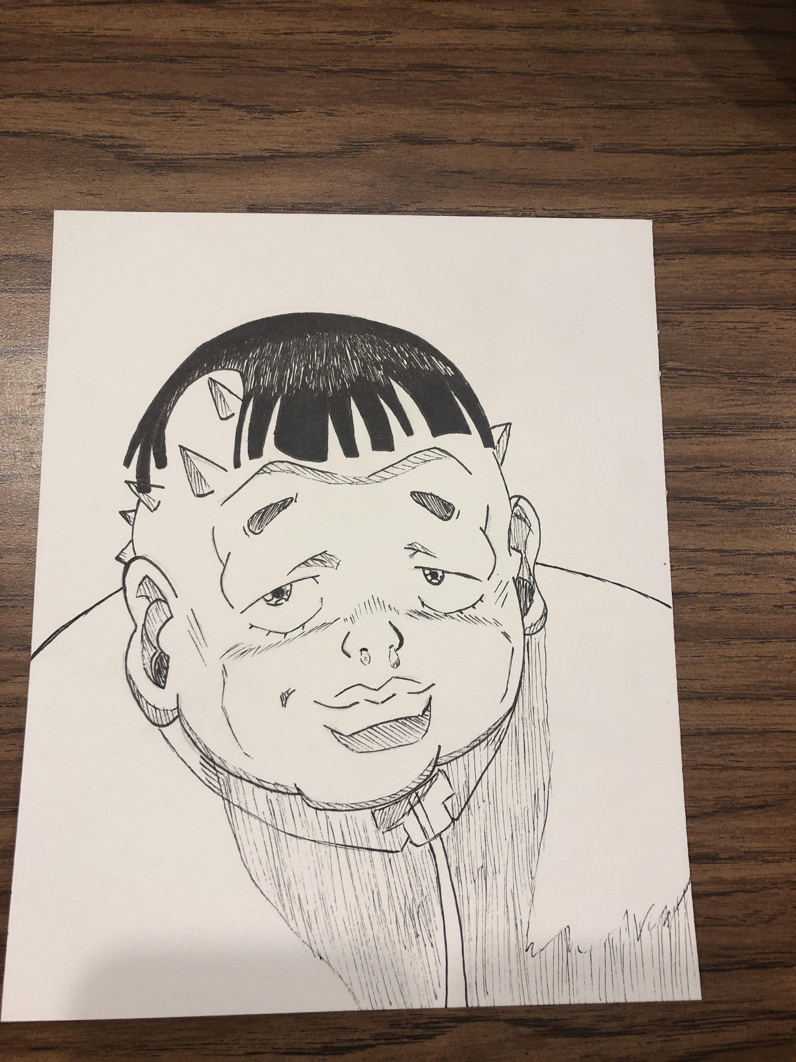 [Fanart] Shigechi with Joshu’s hair. cursedjojo