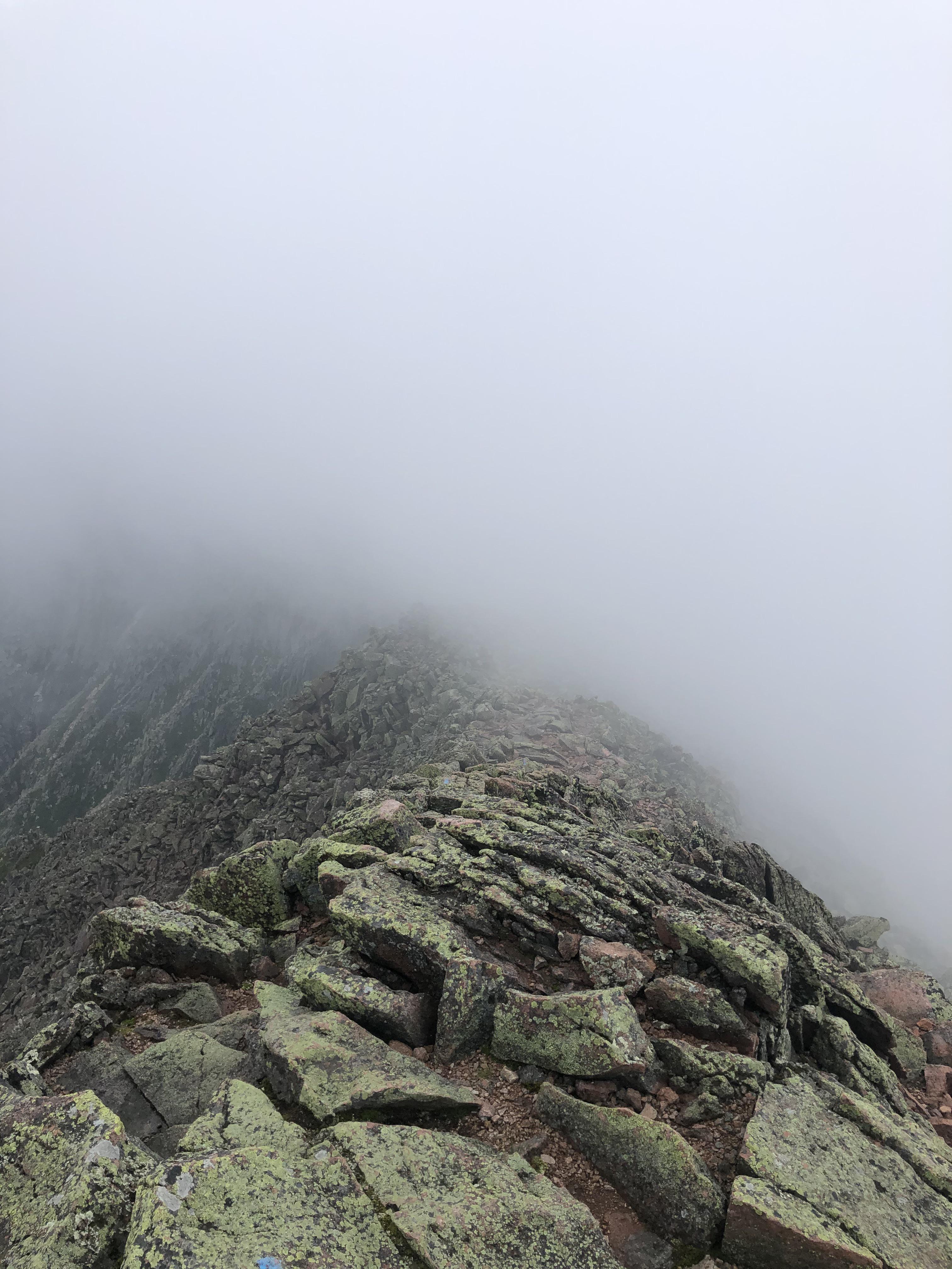 Knife Edge, Baxter State Park, Maine travel and rhum