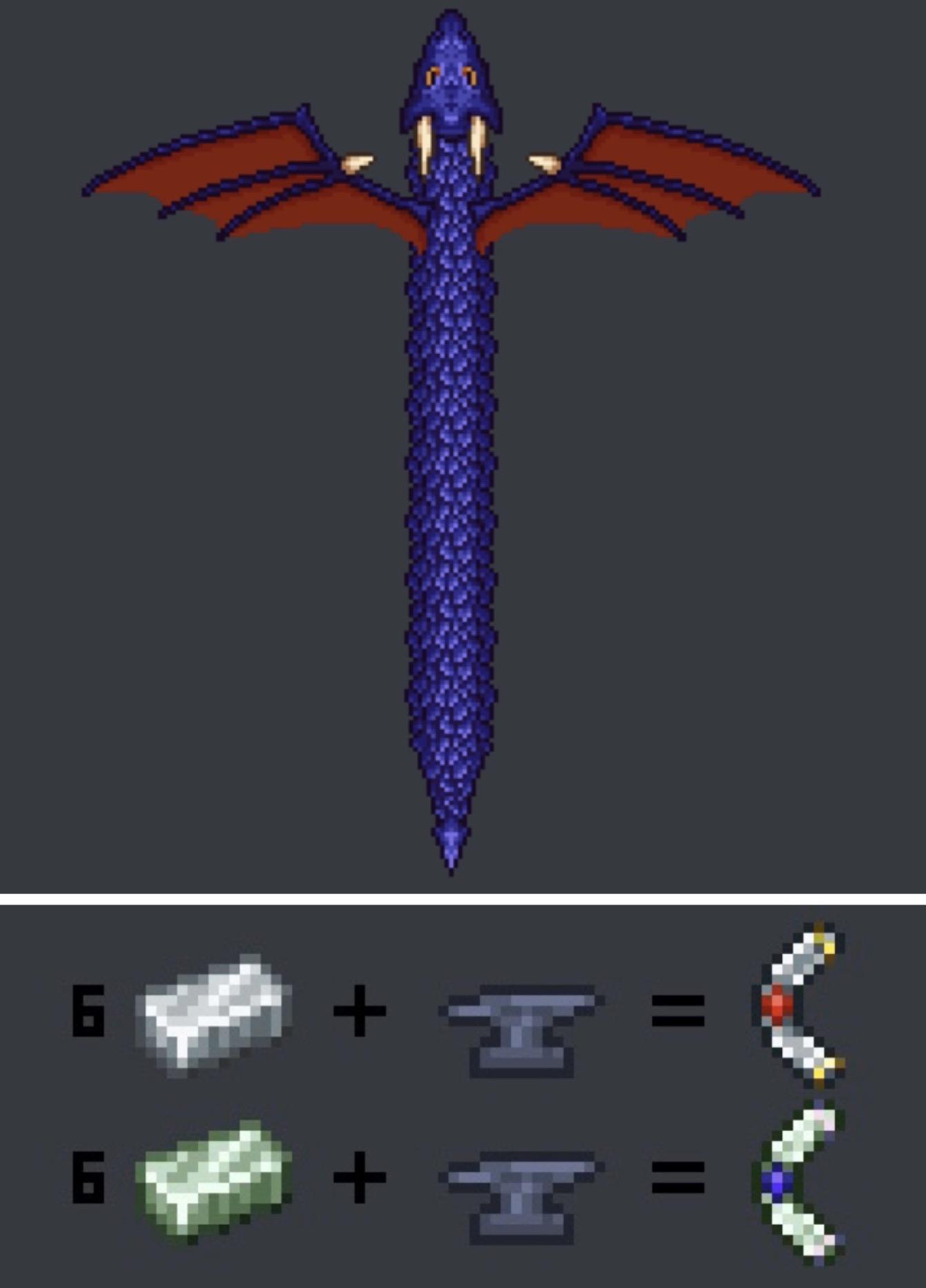 Making Sprites For My Terraria Mod Day 2 Silver/Tungsten Boomerangs