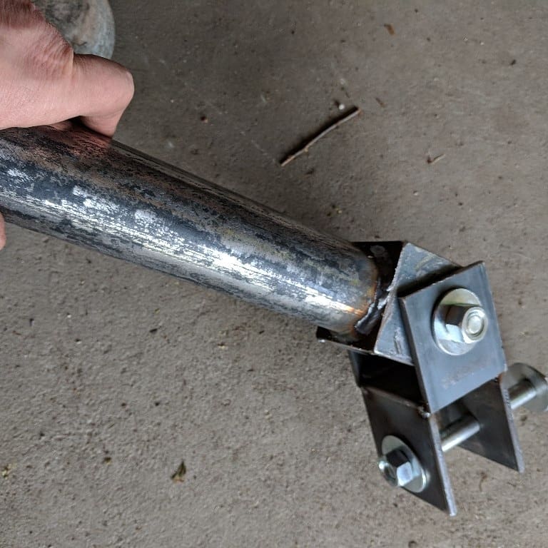 My homemade landmine attachment! r/homegym