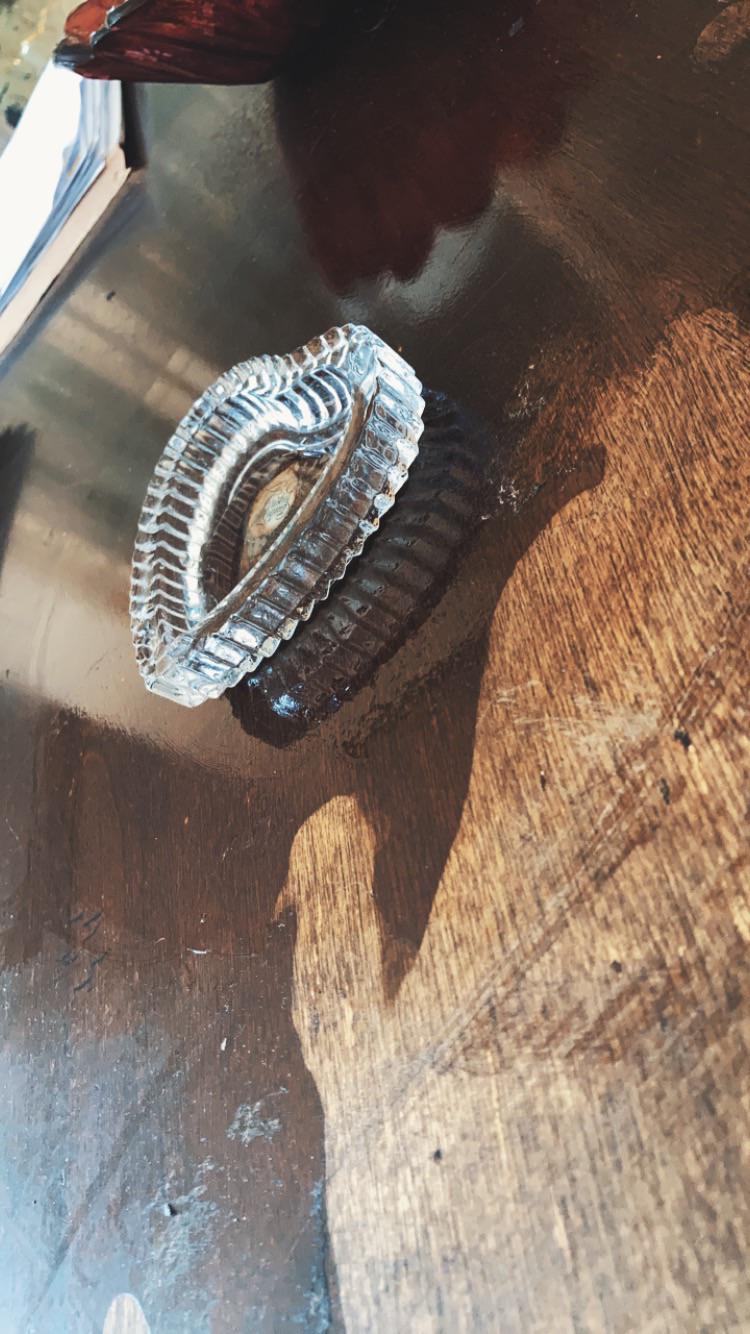 I need help! I spilled nail polish remover on my dining room table