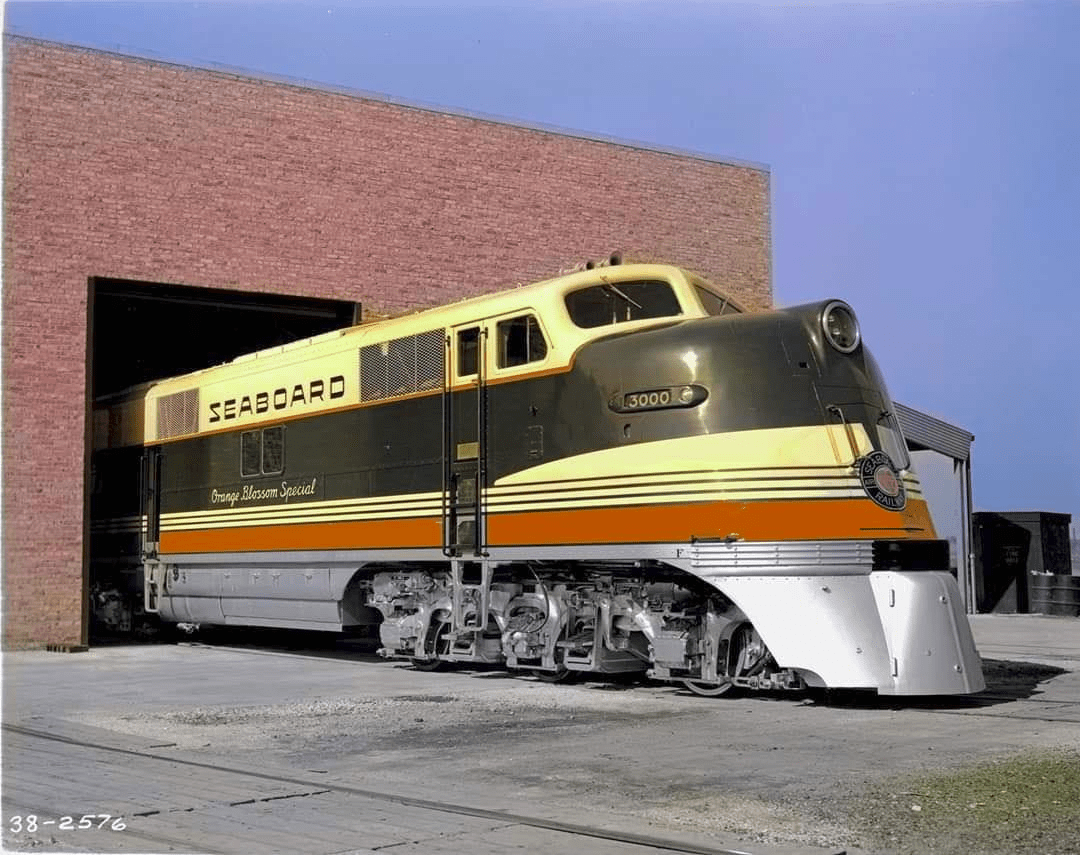 The "Orange Blossom Special" Diesel r/ArtDeco