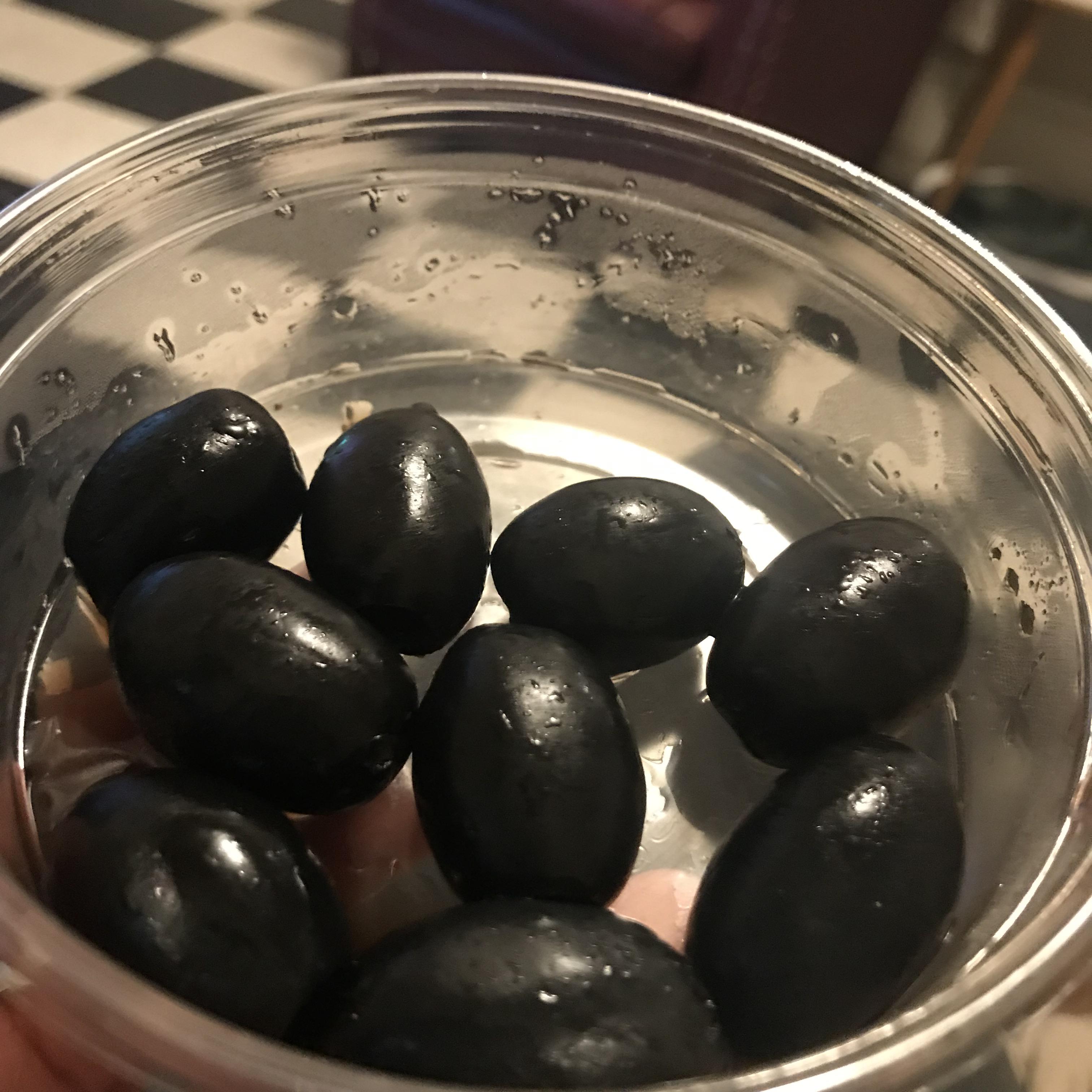 Where do I get fresh pitted olives that aren’t salty/briney? These were