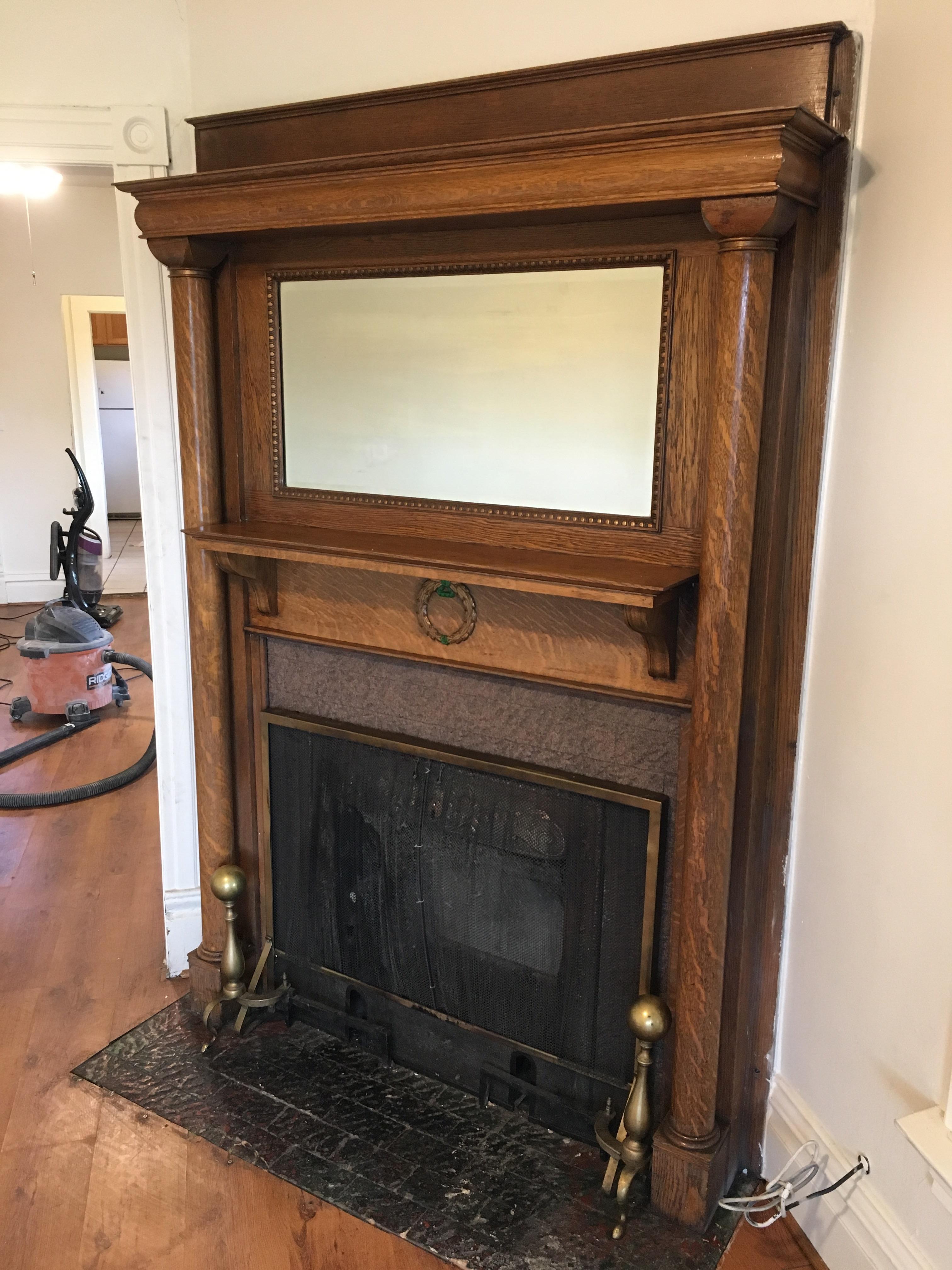 Need help Identifying a fireplace? Value? r/Antiques