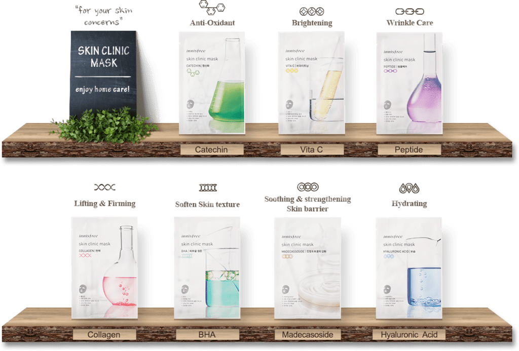 [Review] Entire range of Innisfree Skin Clinic Masks! r/AsianBeauty