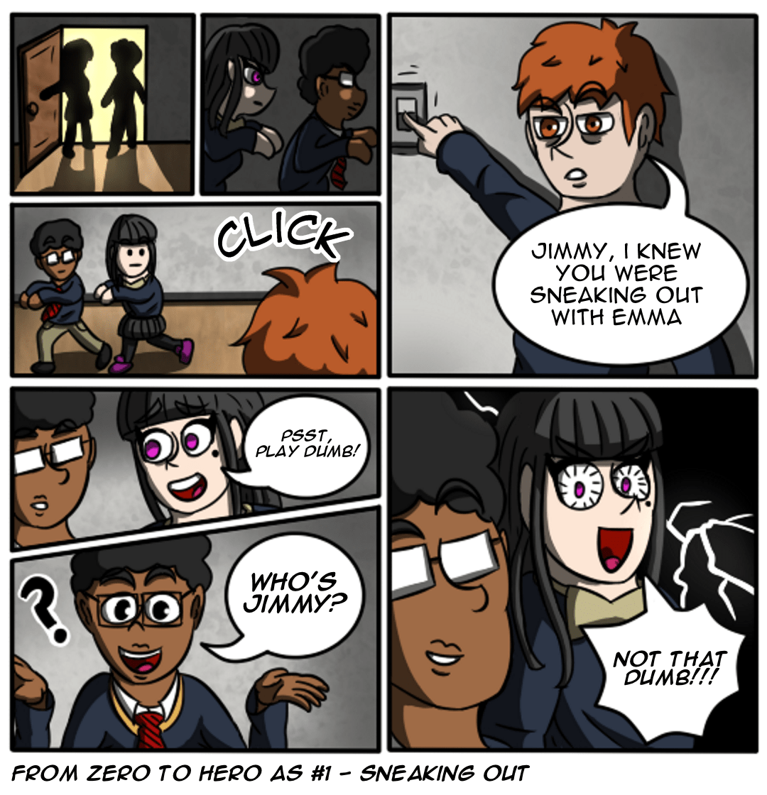 From Zero To Hero April Special 1 Sneaking Out Rwebtooncanvas