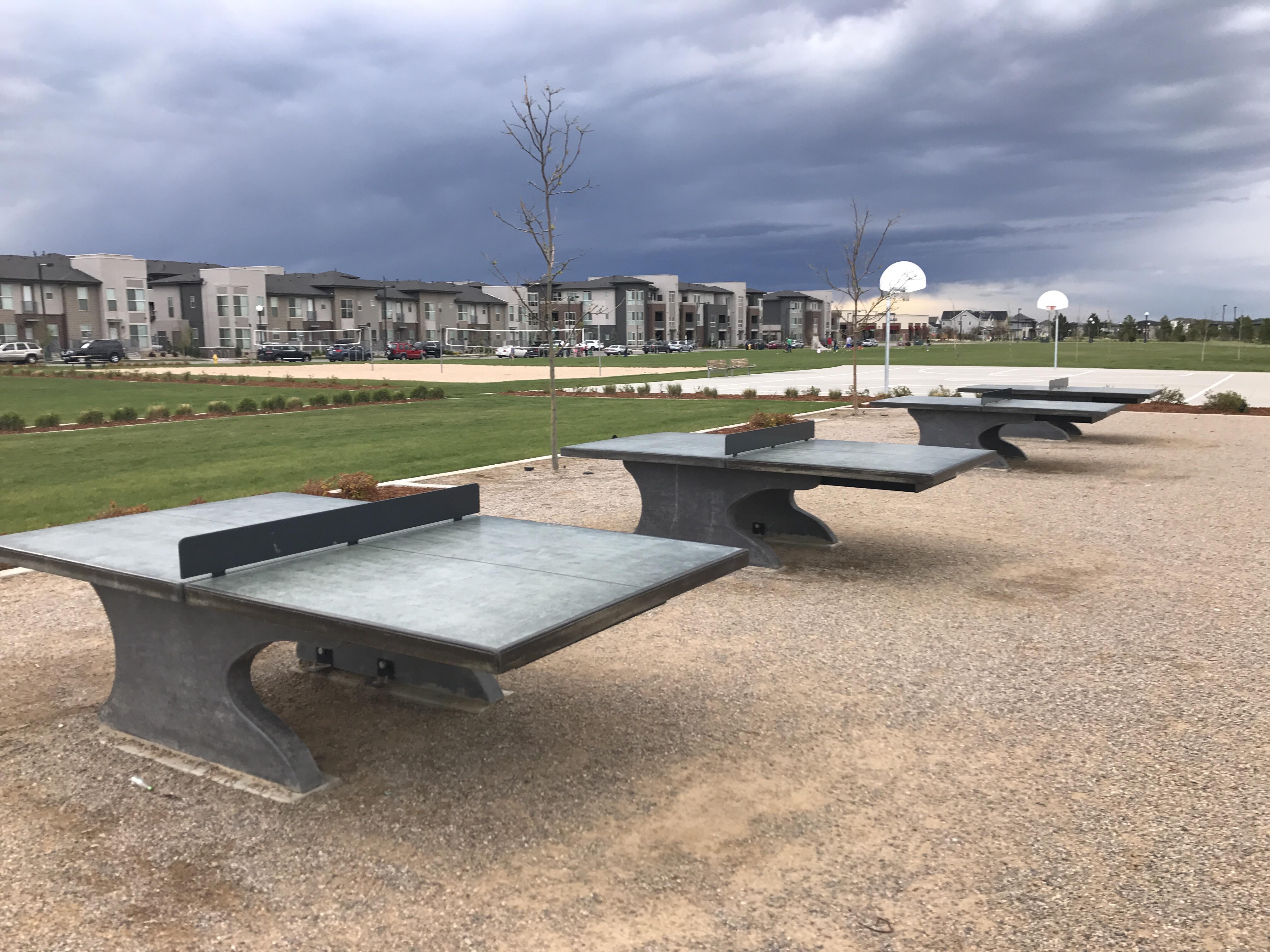 This park has outdoor pingpong tables. r/PermanentPingPong