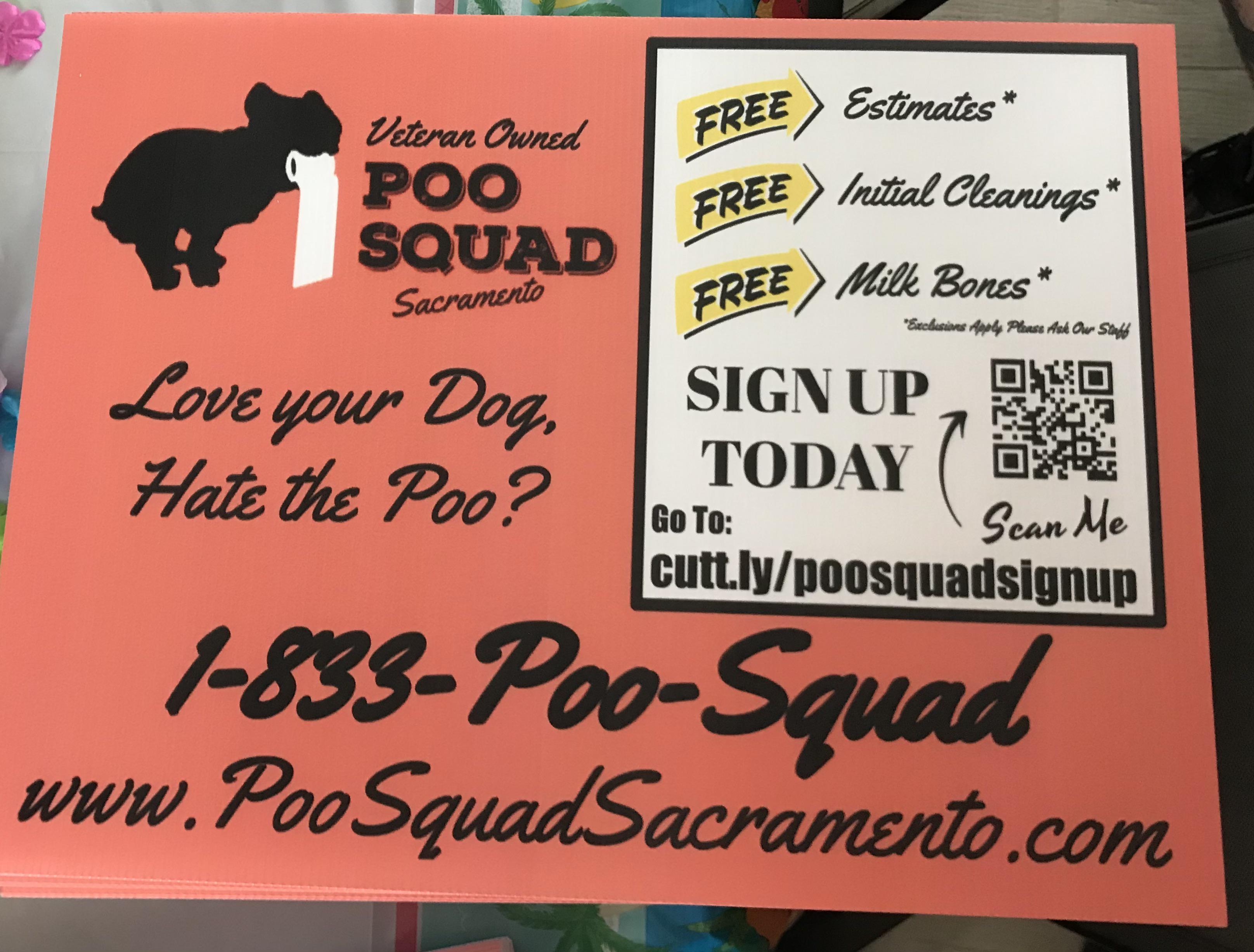 Poo Squad asking if you love your dog but hate the 💩? r/ElDoradoHills
