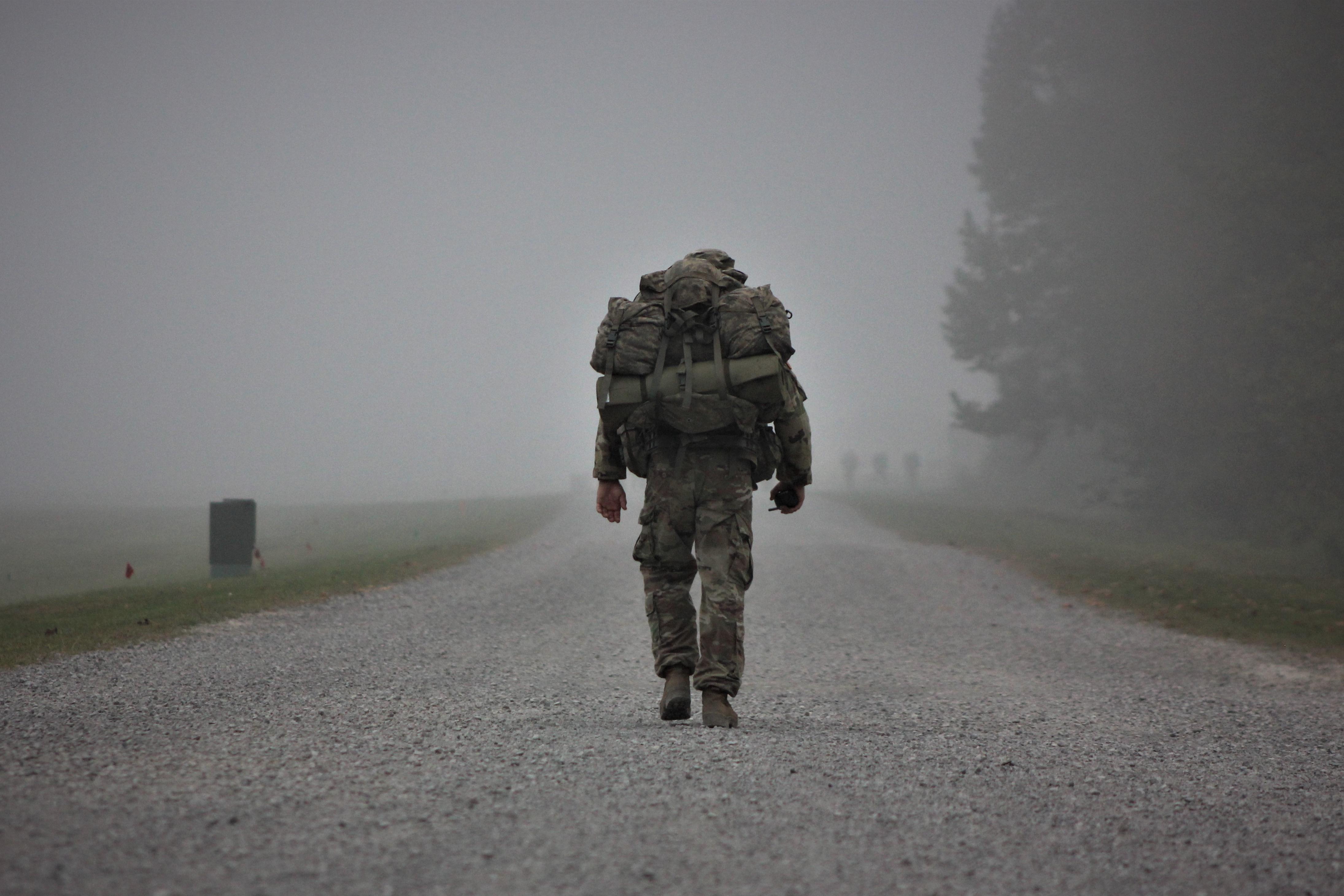A photo I took of our S3 during our last FTX. Camp Dawson, WV