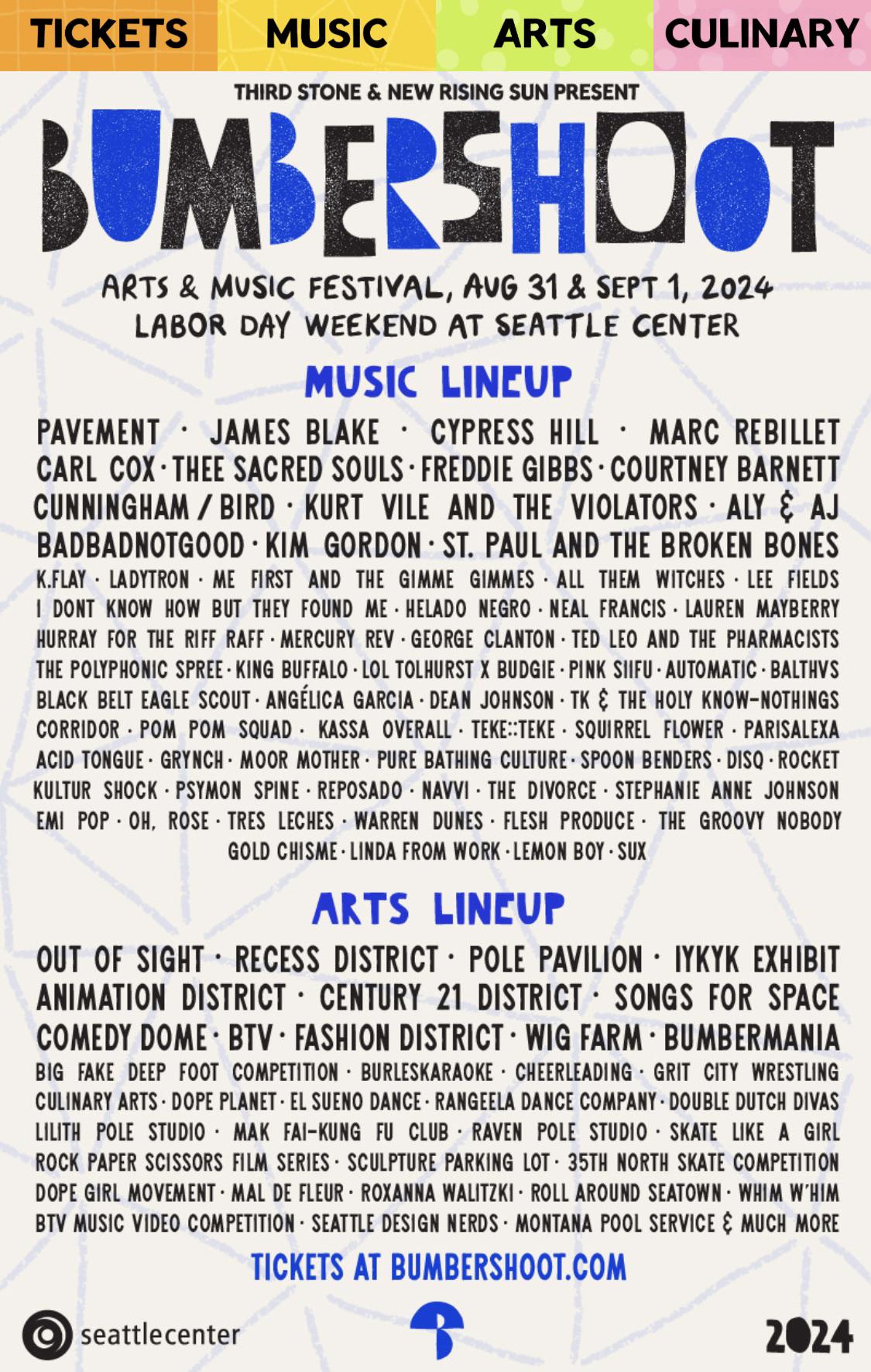 Best Bumbershoot Posts Reddit