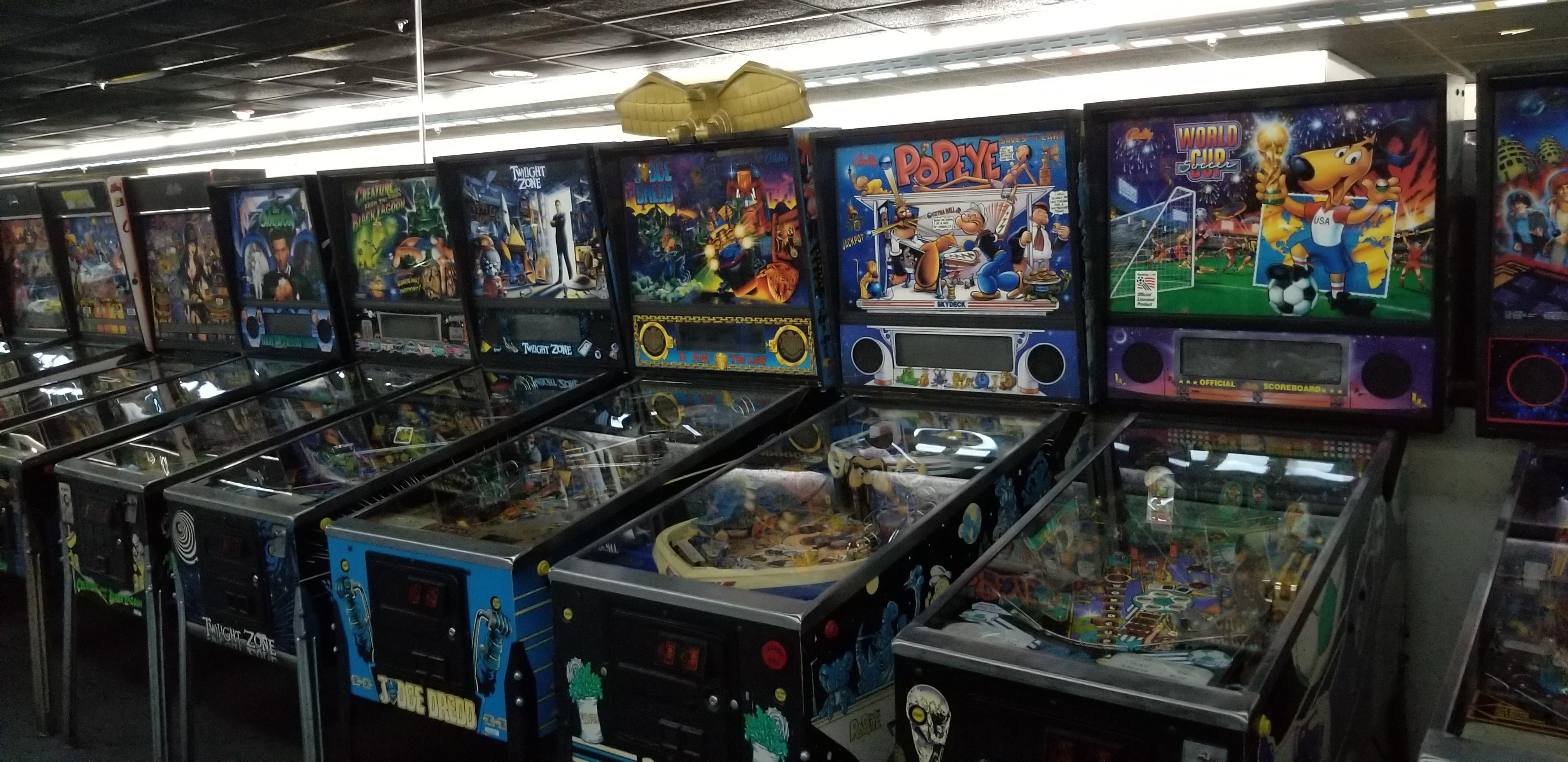 Row of Pins Museum of Pinball r/pinball