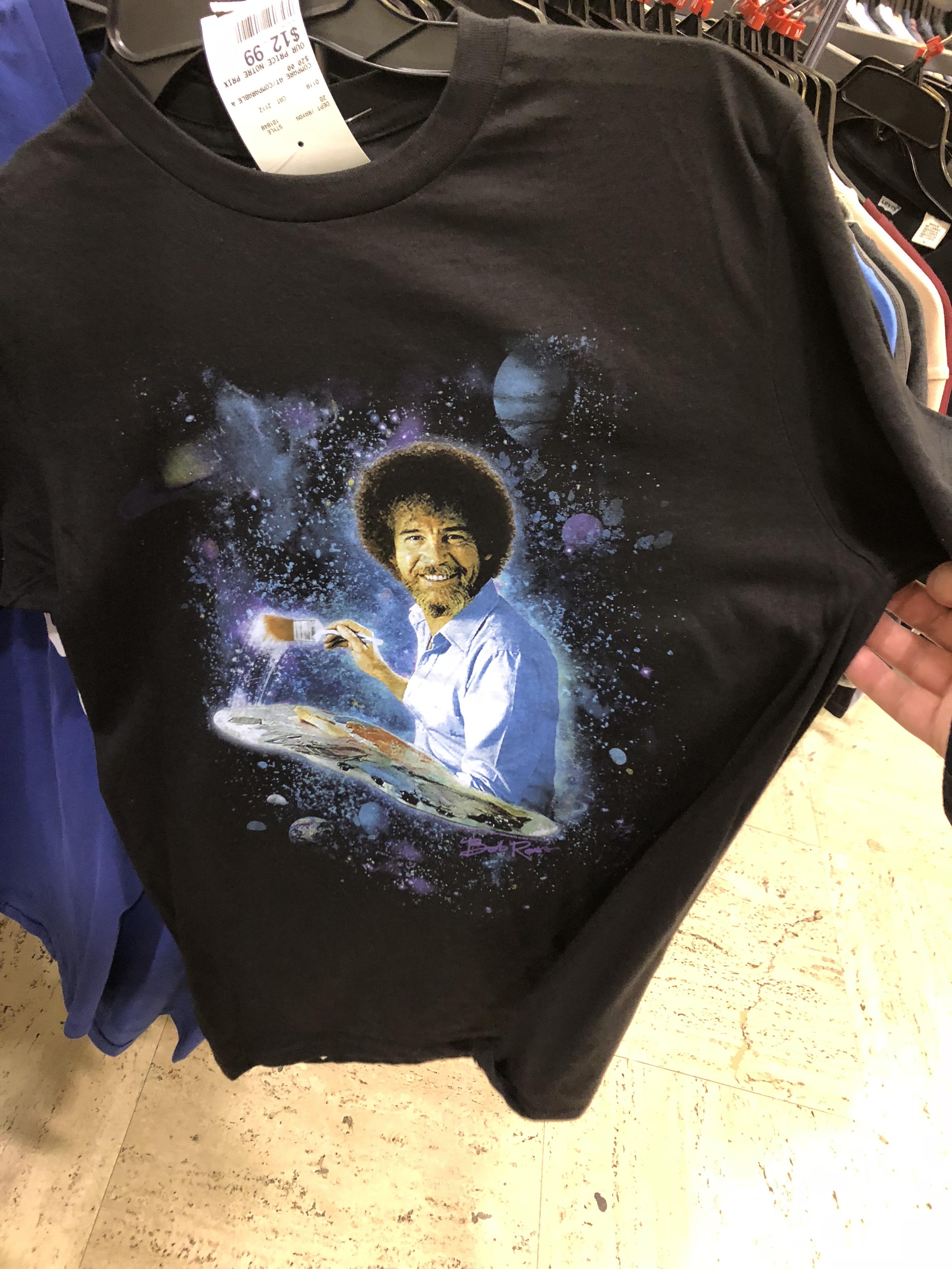 Found this gem at a discount clothing store r/bobross
