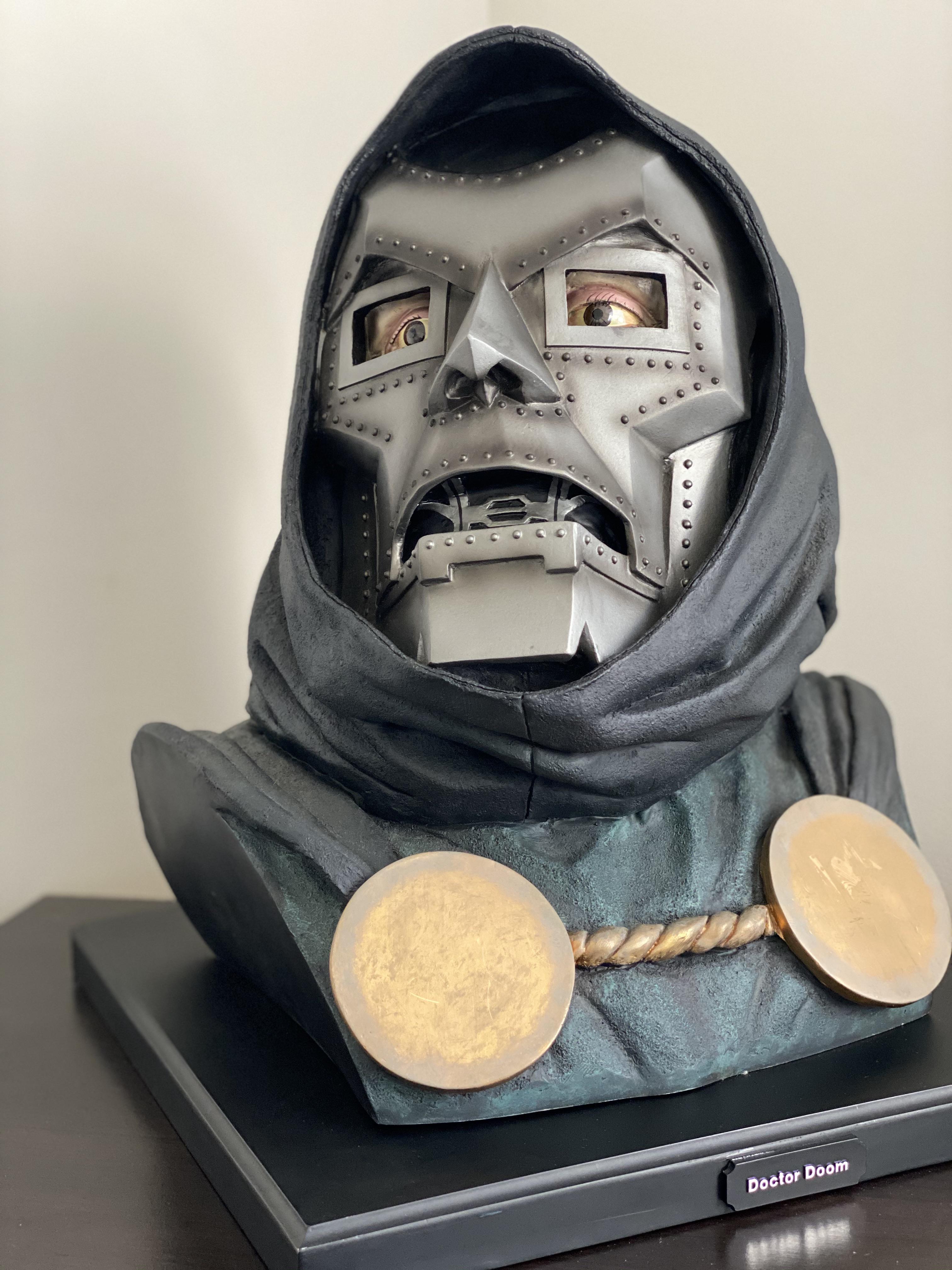 Been staring at this life size Dr. Doom statue for a while at my local