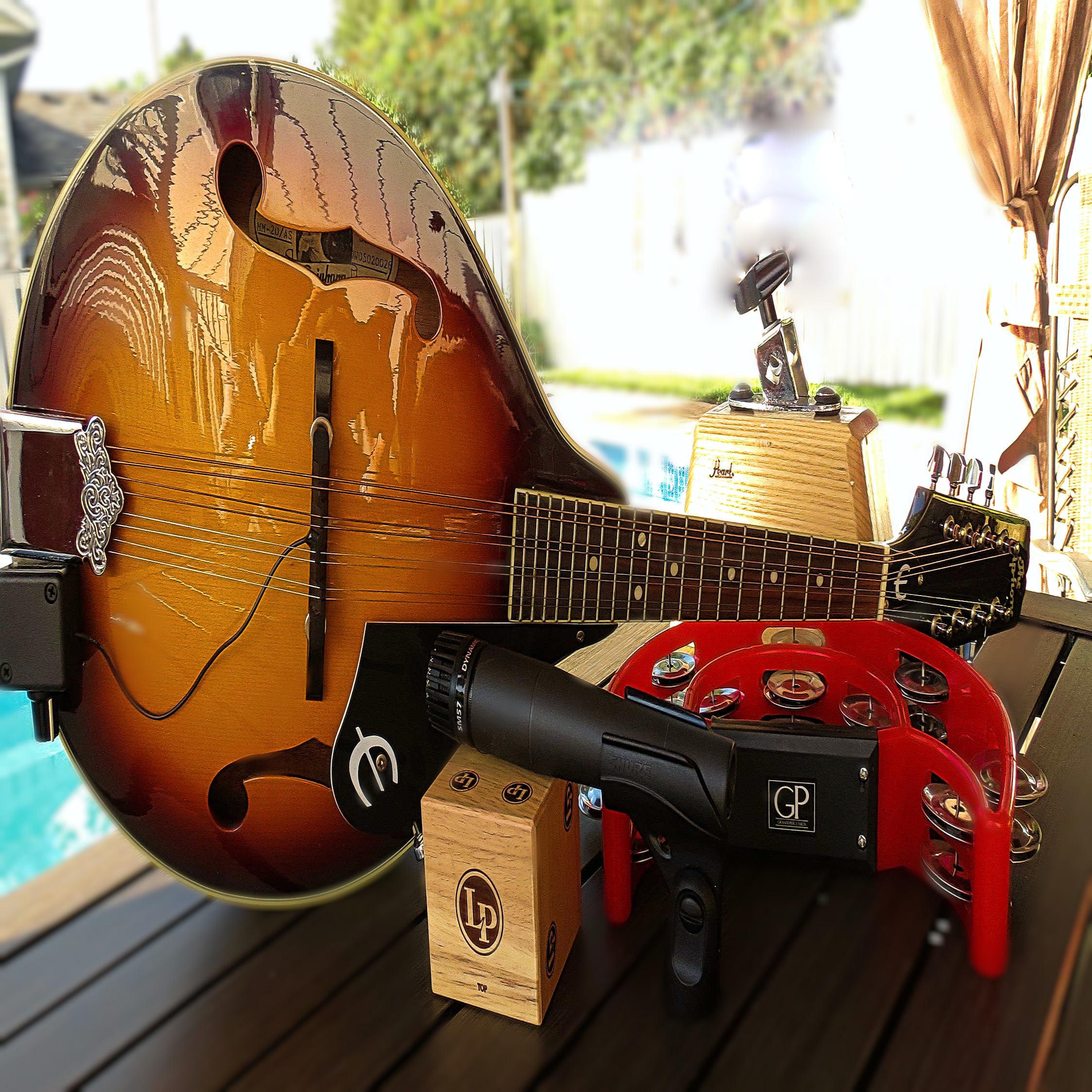 acoustic jam, with my mandolin r/Bluegrass