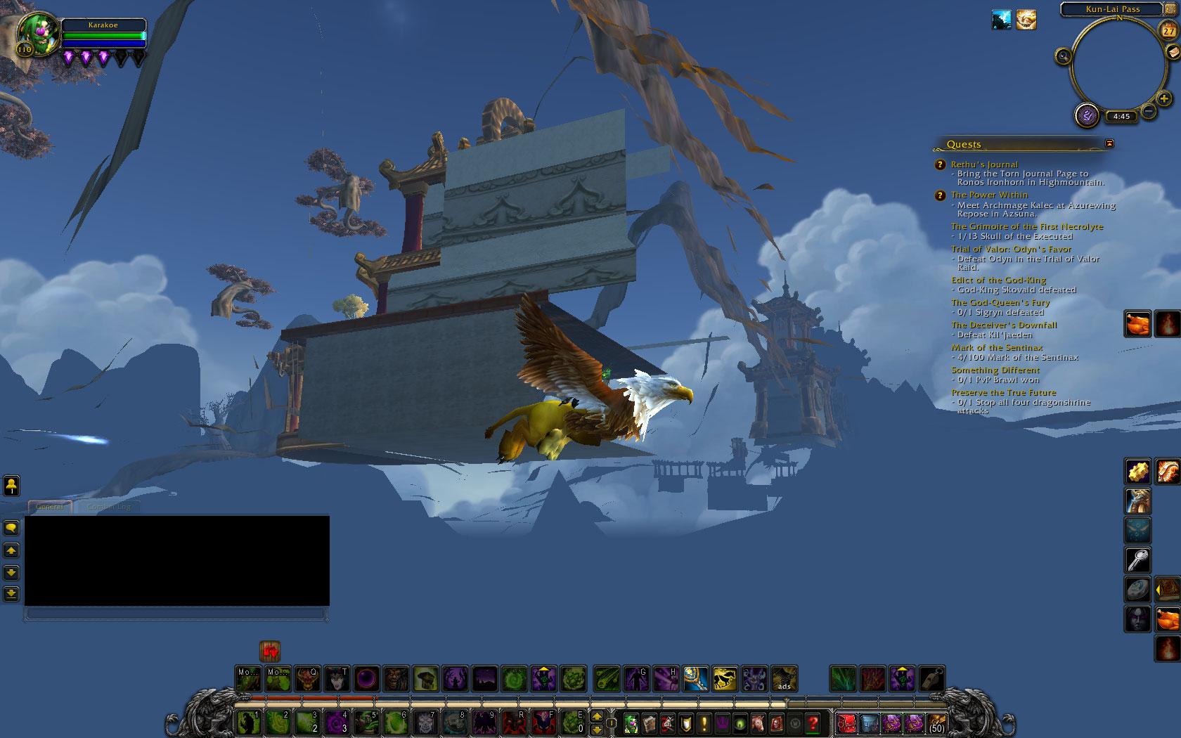 I was traveling from Alliance Keep to Dalaran when I joined LFR game