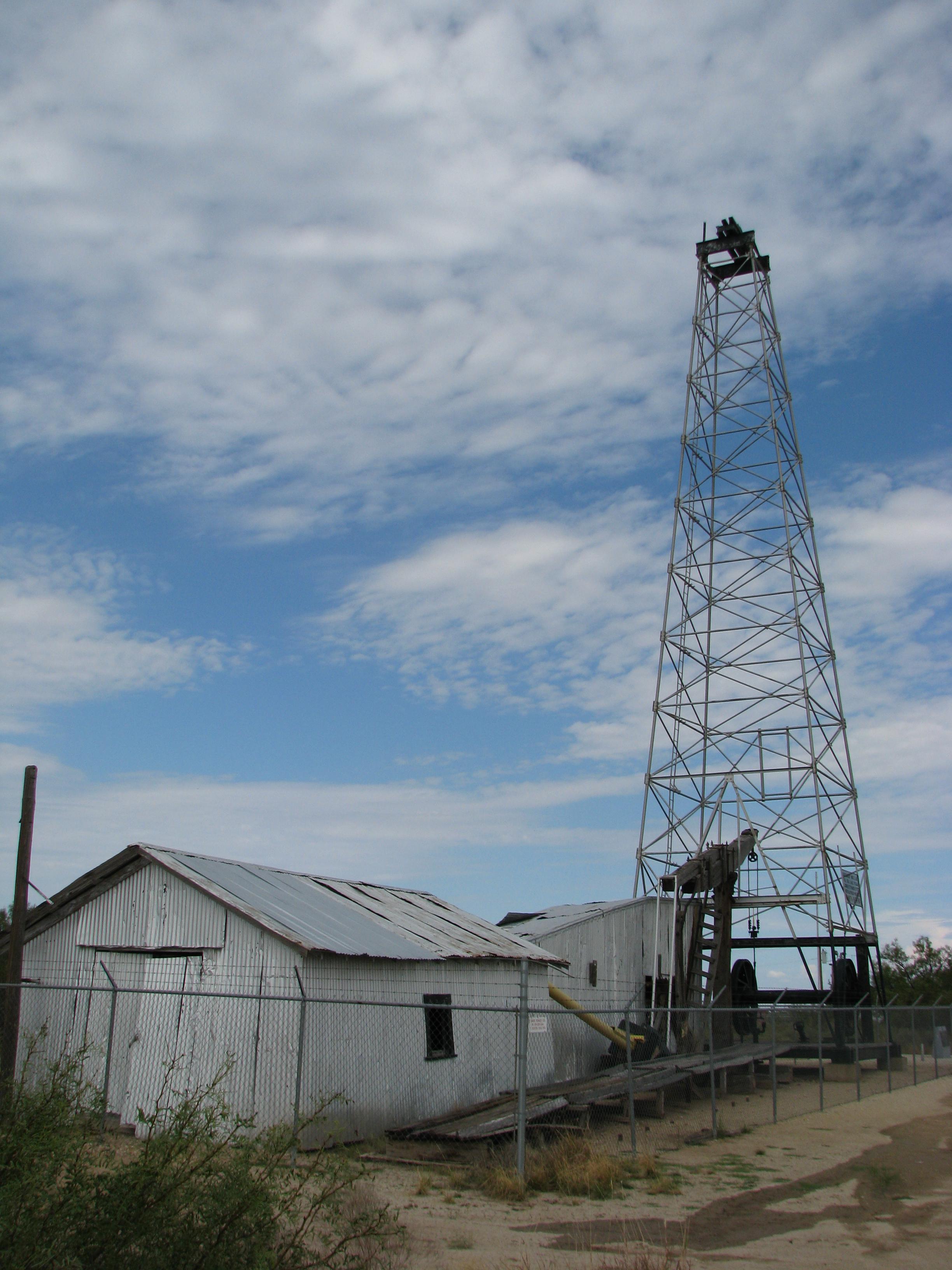 Santa Rita No. 1, the 'saint of the impossible'. The oil well that