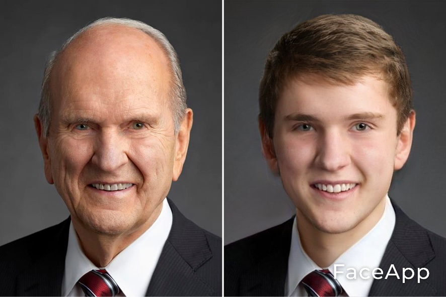 What President Russell M. Nelson may have looked like during his