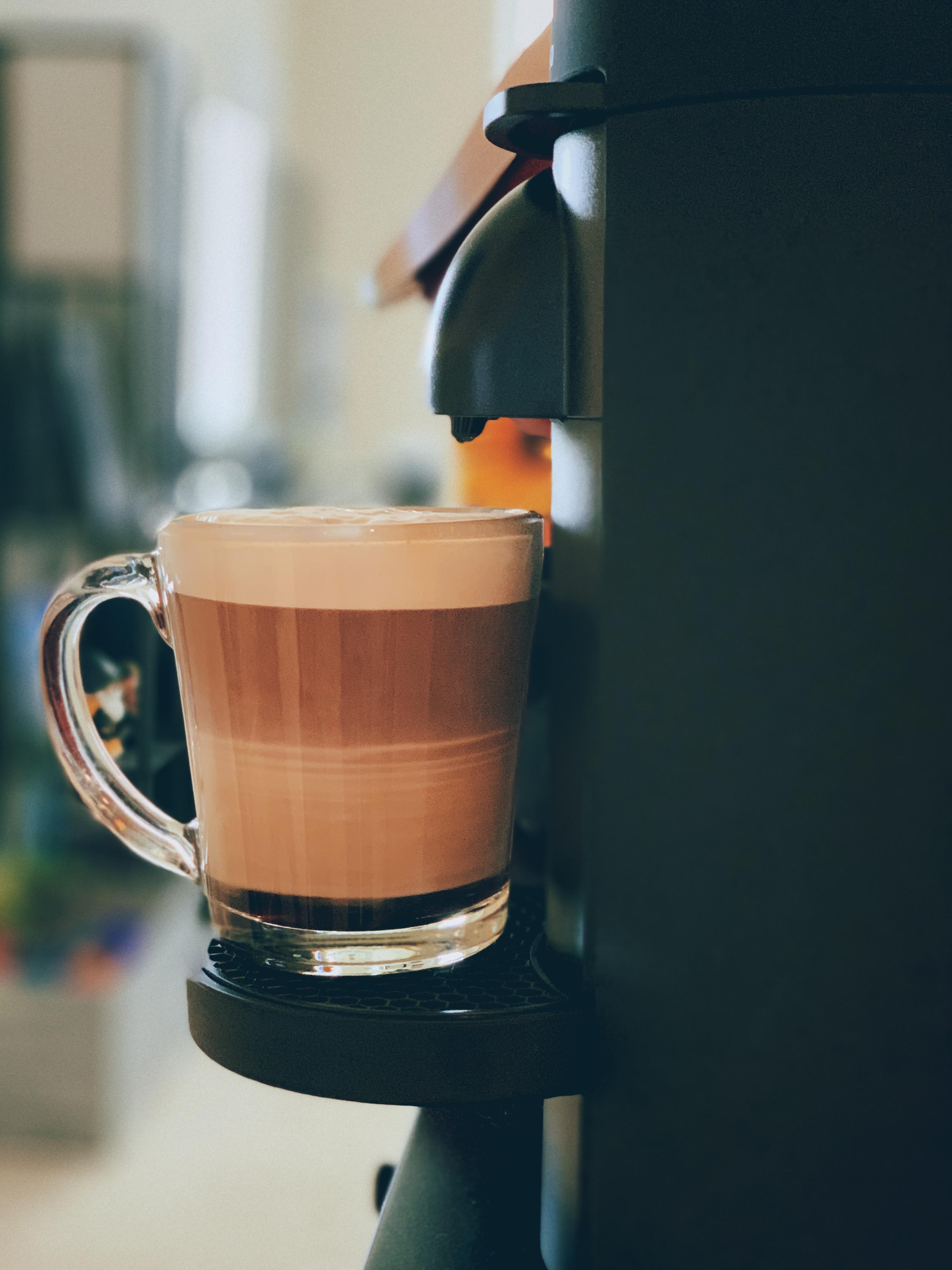 I’m so happy to finally own my very own Nespresso machine! This shot