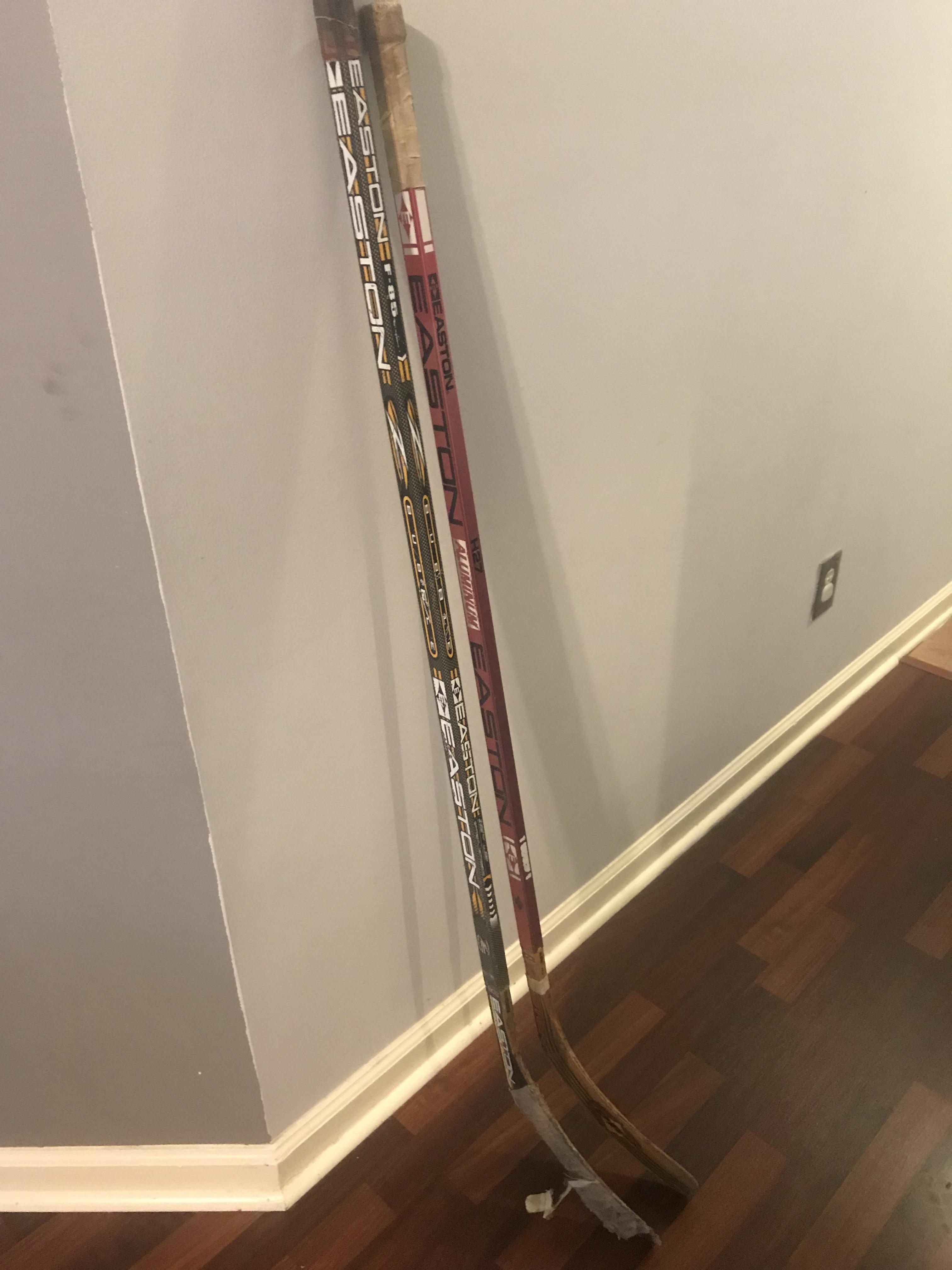 Found my old favorites. Aluminum Easton H27 with Steve Yzerman blade