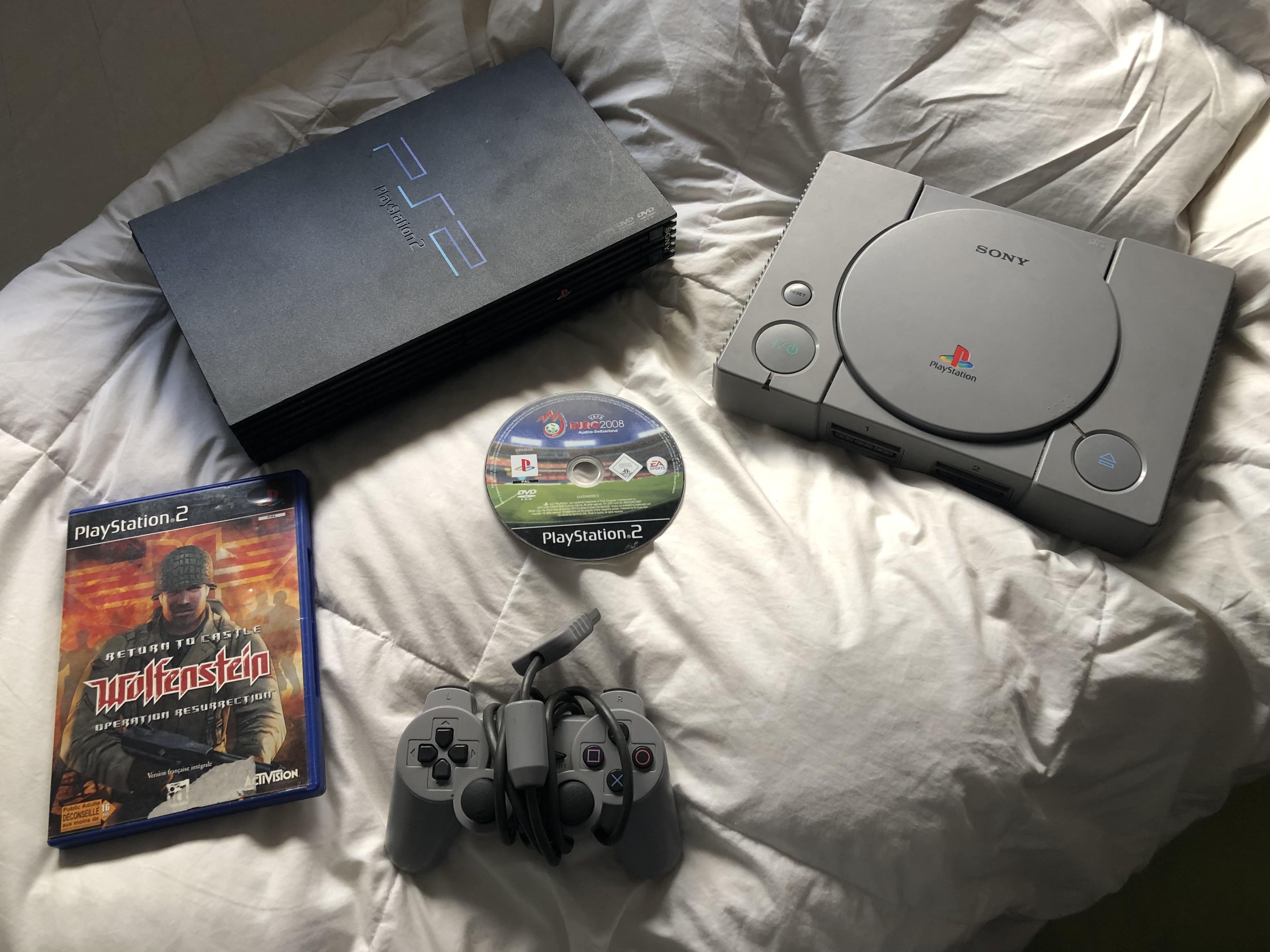 I bought this ps1 and ps2 with all the cables at flee market for 35€ (40) what do you think of