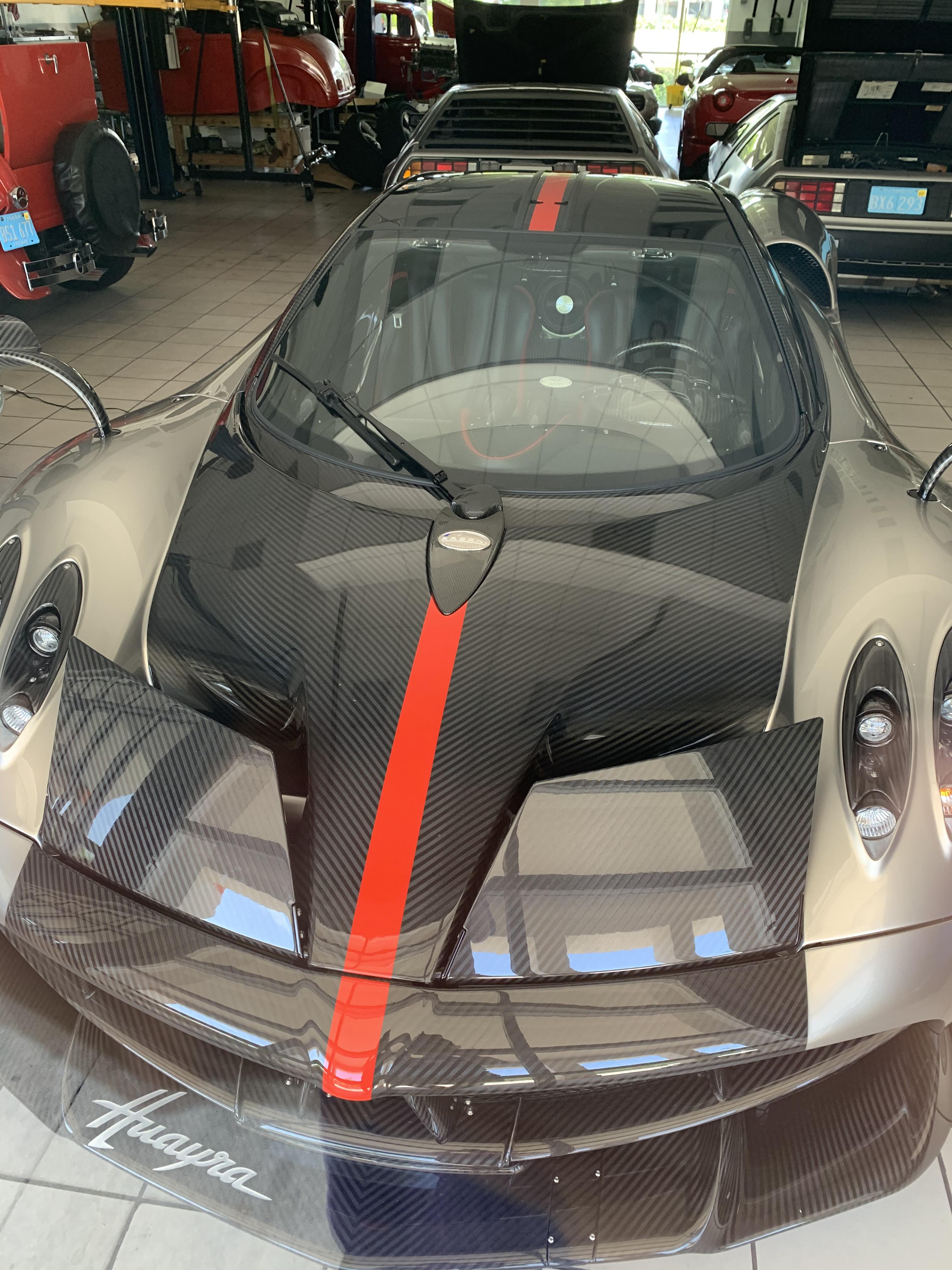 [Pagani Huayra] at an exotic car dealer in Bonita Springs, Florida r