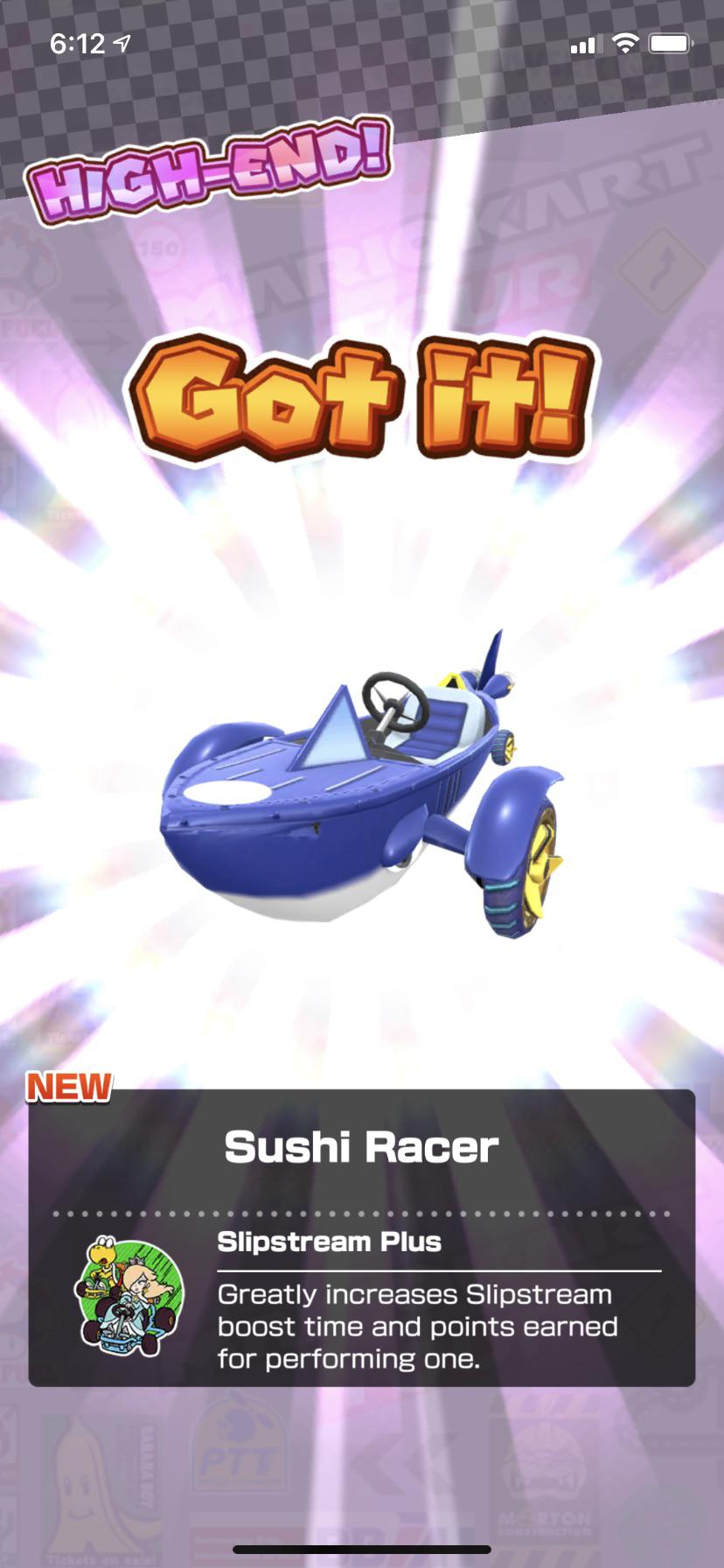 Finally a High End on the First Free Pipe r/MarioKartTour