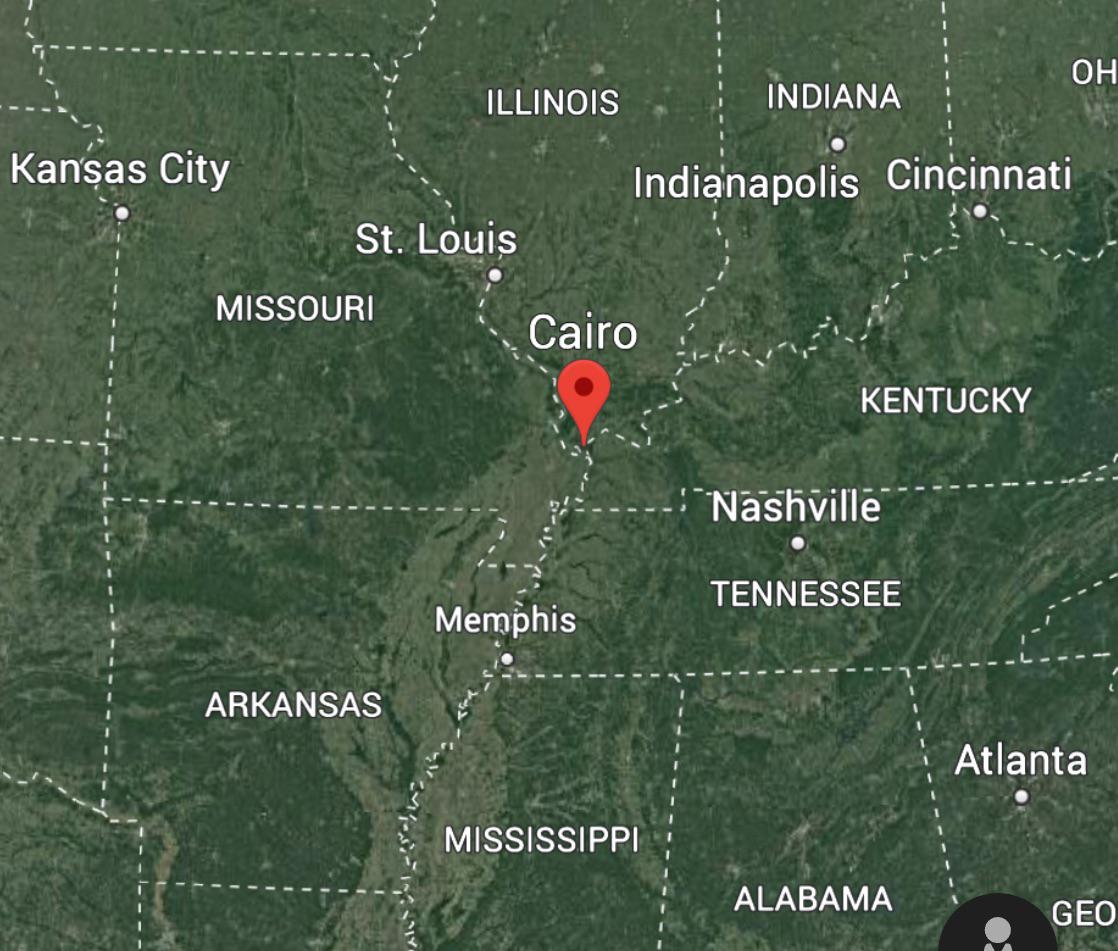 Why didn’t Cairo, IL grow larger? With a current population of 1,659