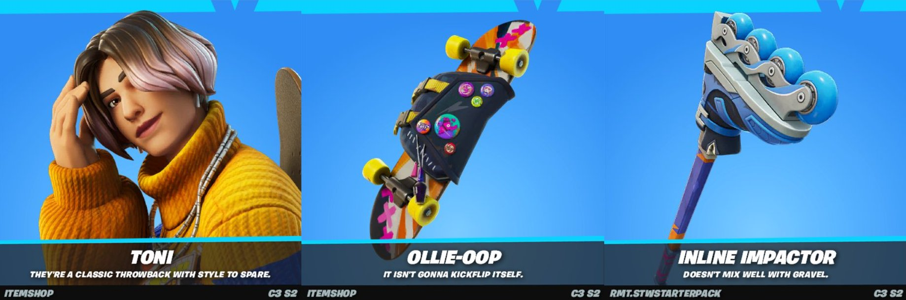 This is the Skate Park Royalty Pack (Via iFireMonkey) r/FortniteLeaks