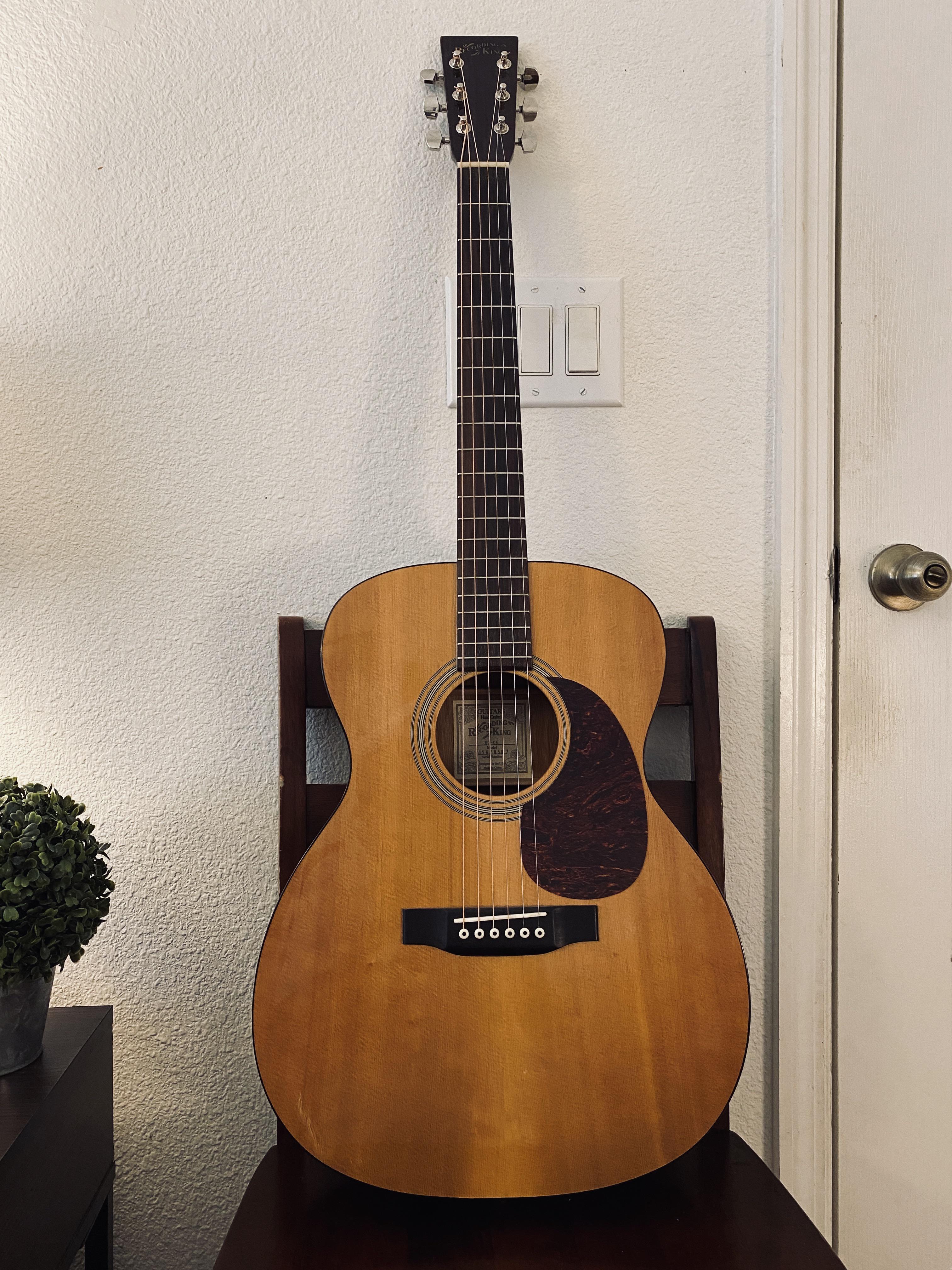 New Guitar Day 2015 Recording King RO06 r/AcousticGuitar