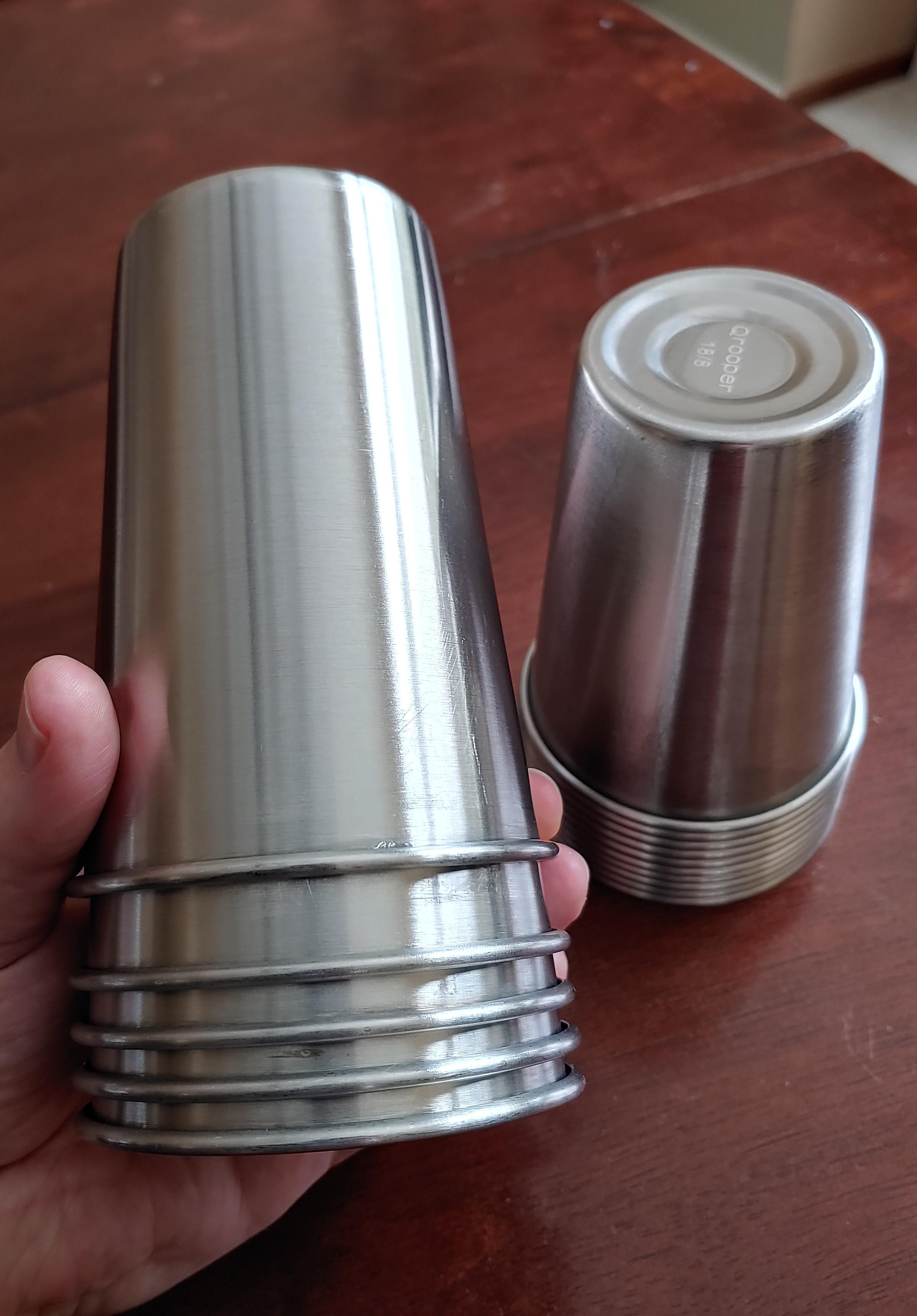 Stainless Steel Drinking Glasses I will never go back r/BuyItForLife