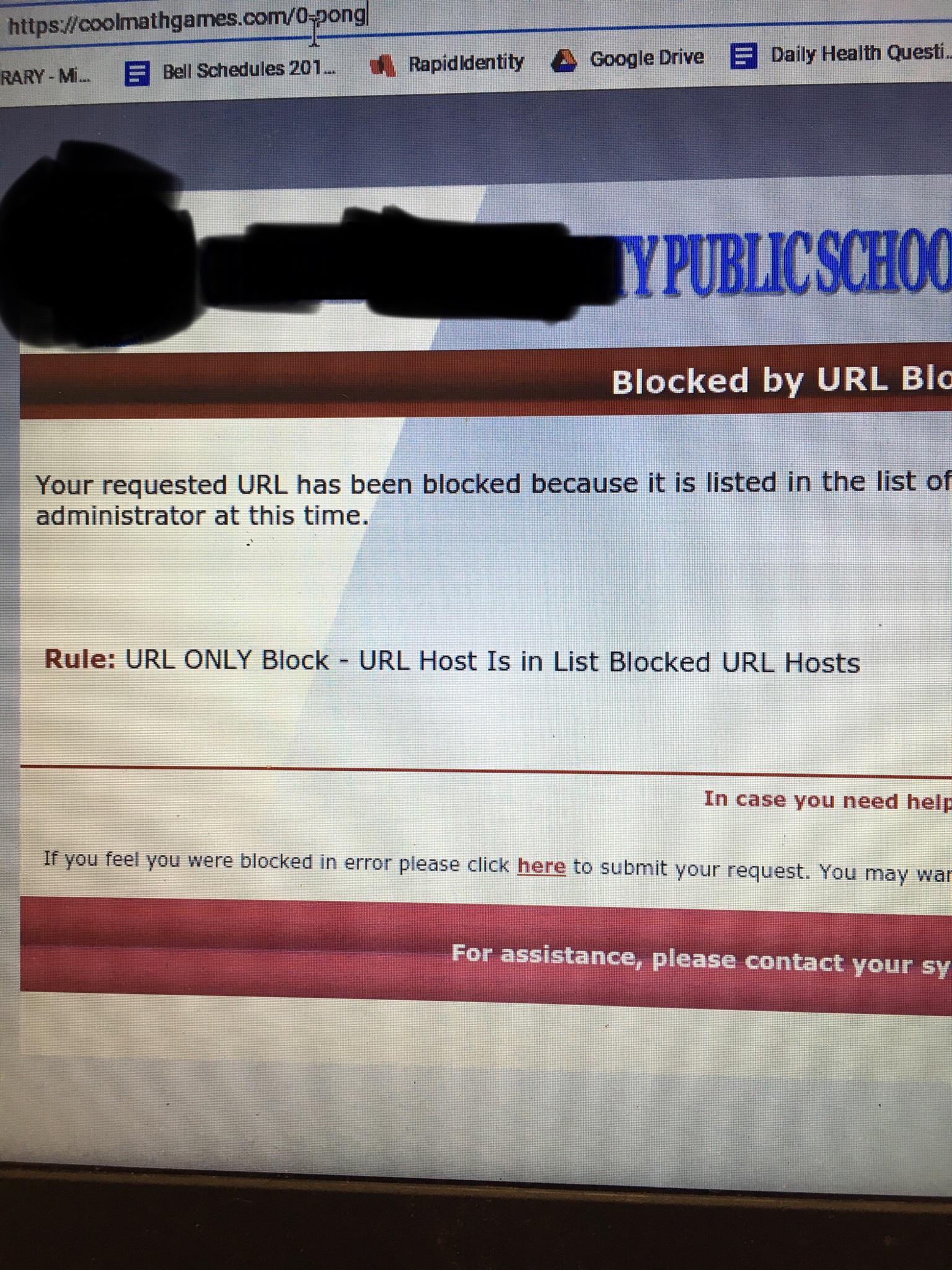 coolmathgames is blocked at my school r/sad