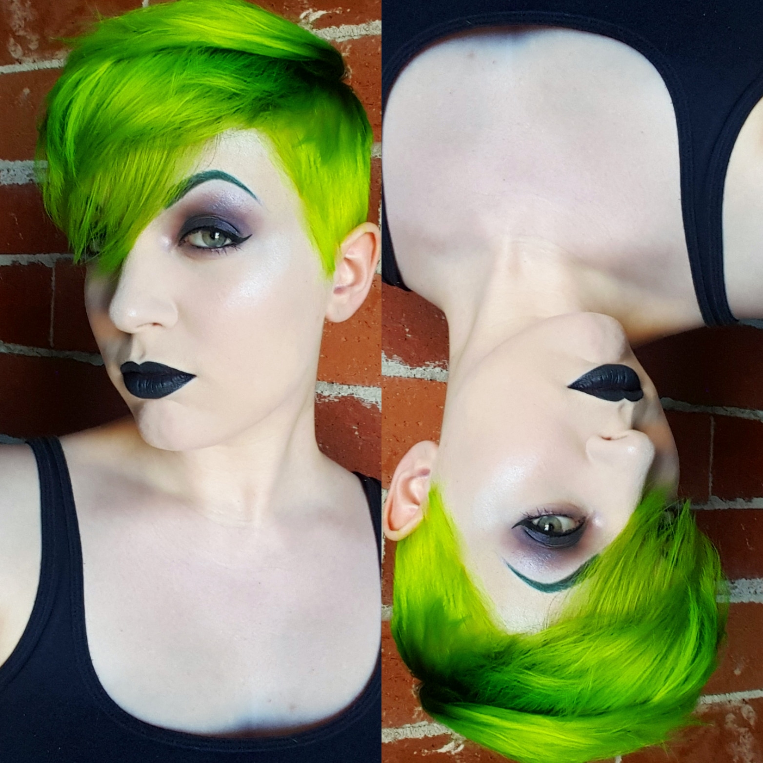 Throwback to my Halloween hair because I'm thinking of revisiting it