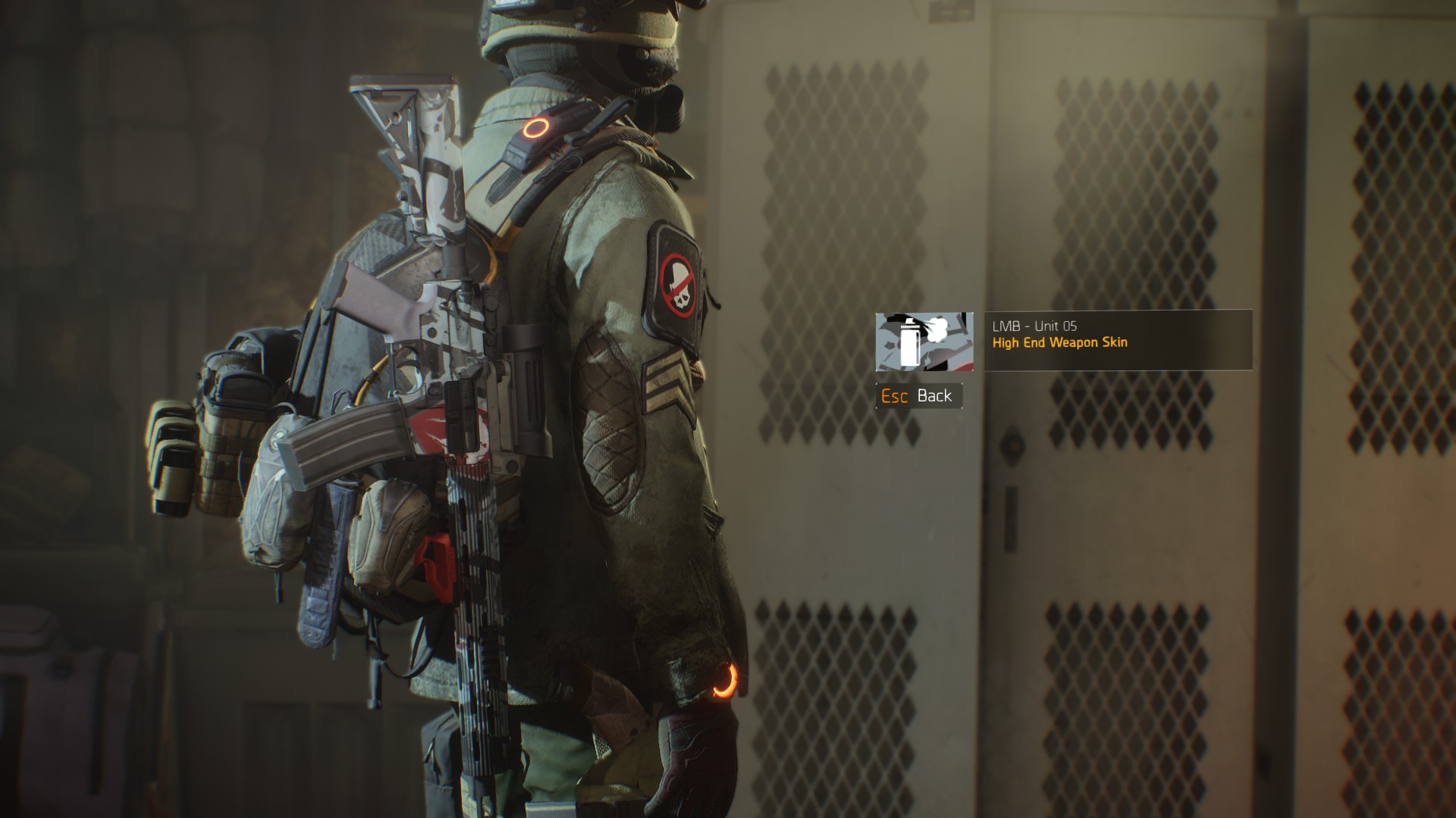 LMB Unit 05 HighEnd weapon skin. r/The_Division