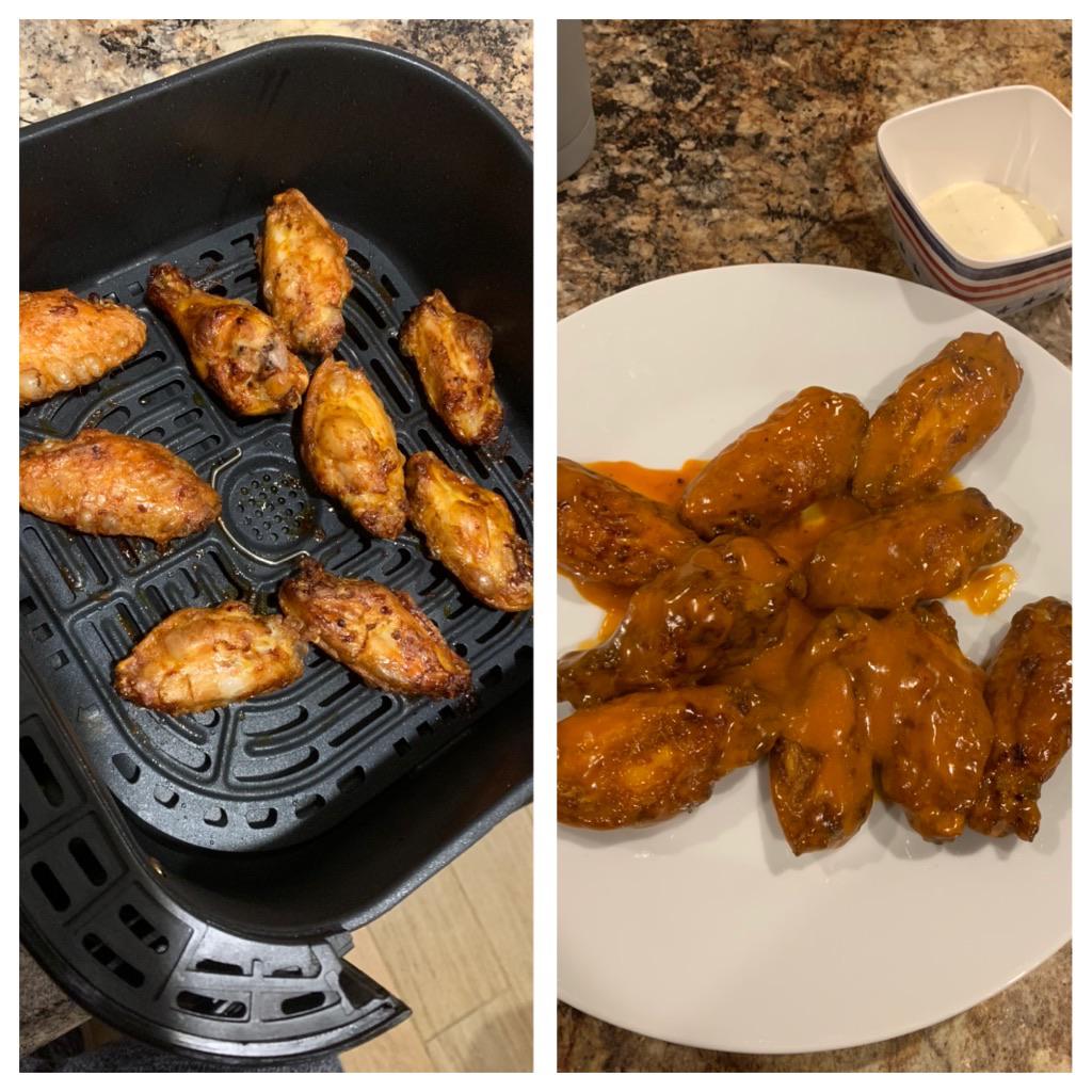 Best thing to make with the air fryer in my opinion. Unsauced