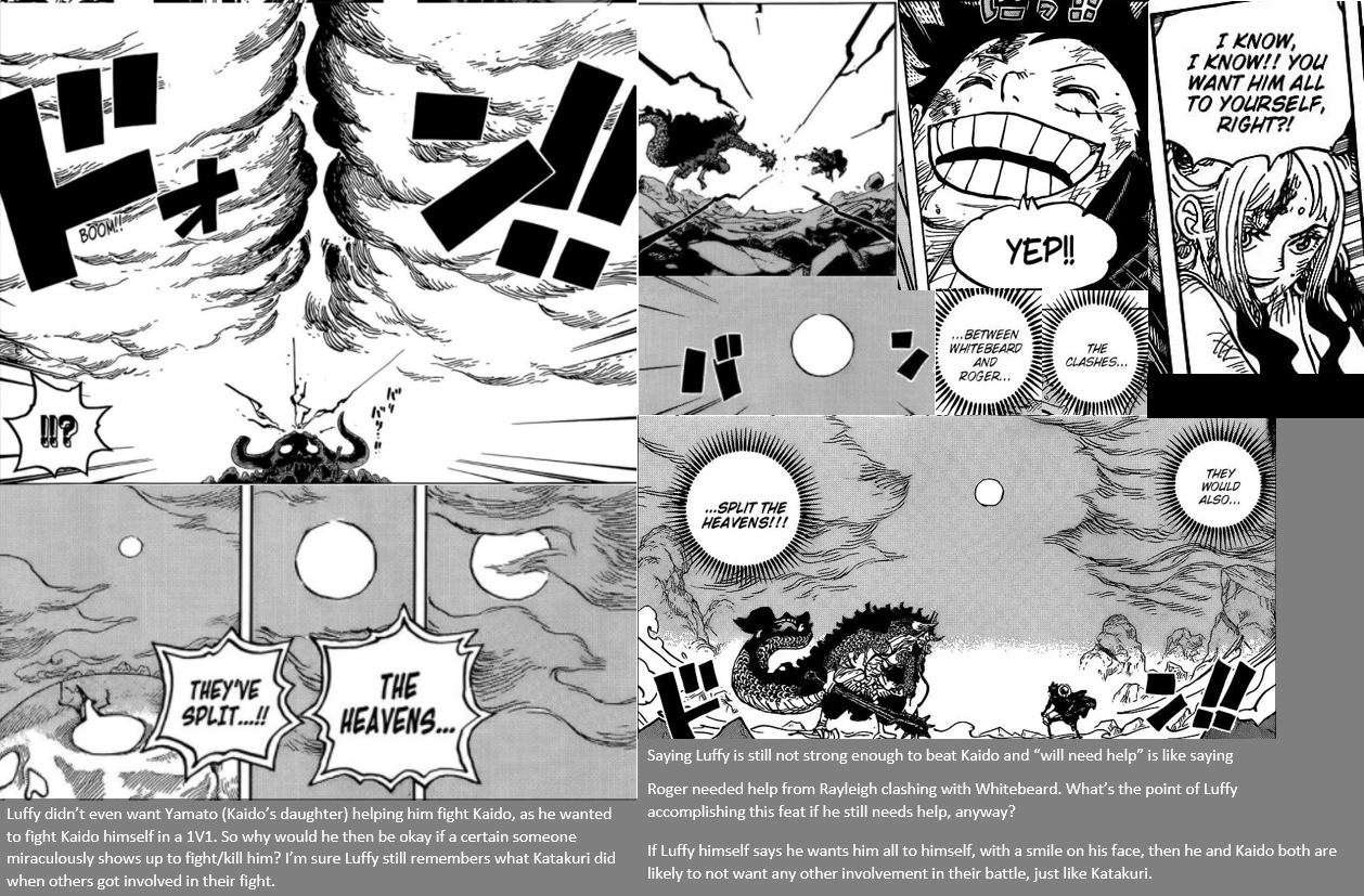 "Luffy isn't strong enough to beat Yonkou, he'll need his crew to beat