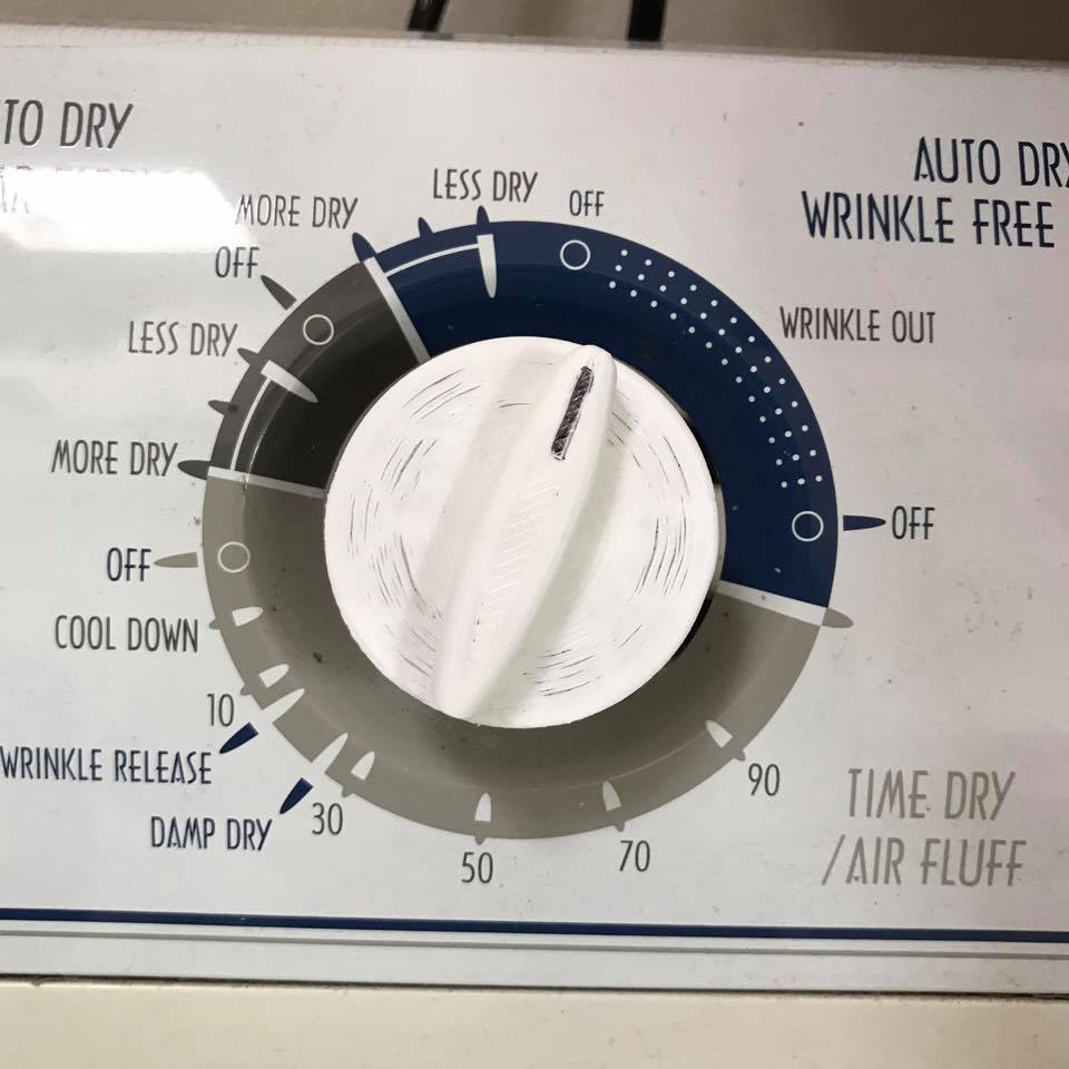 Dryer knob r/functionalprint