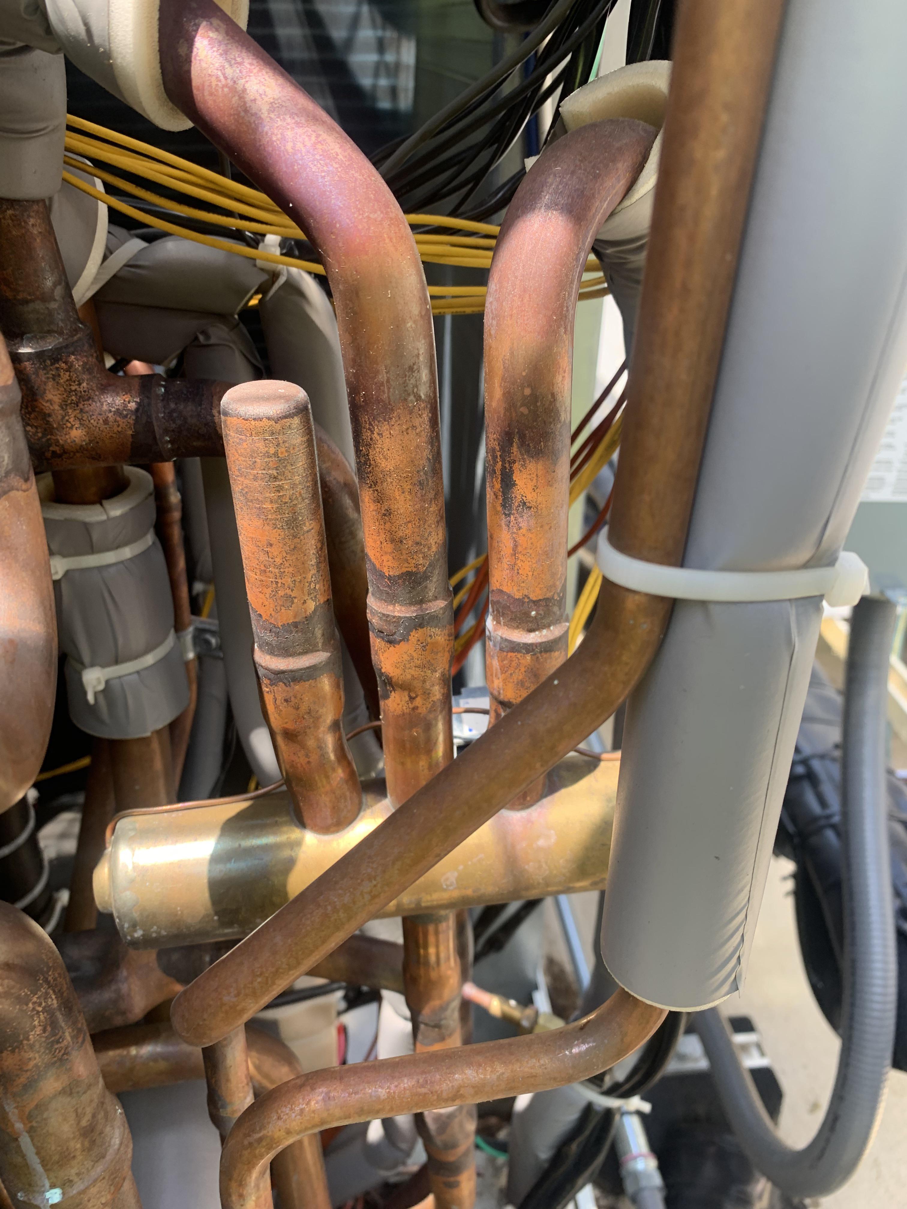 Will someone please explain? Daikin VRV unit. It has 3 of these in the