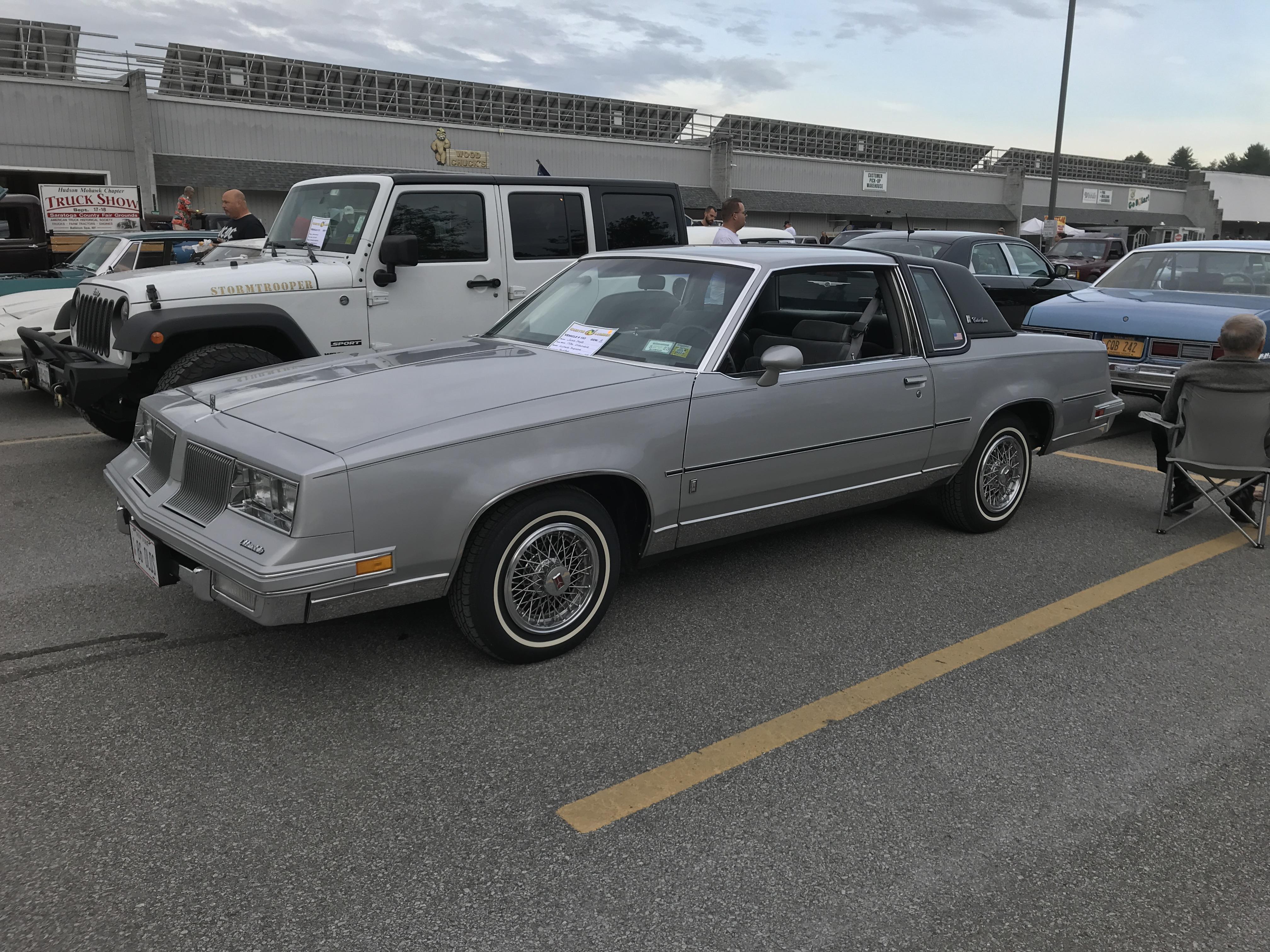1986 Cutlass Supreme. This is actually may fathers car. Curtiss Lumber