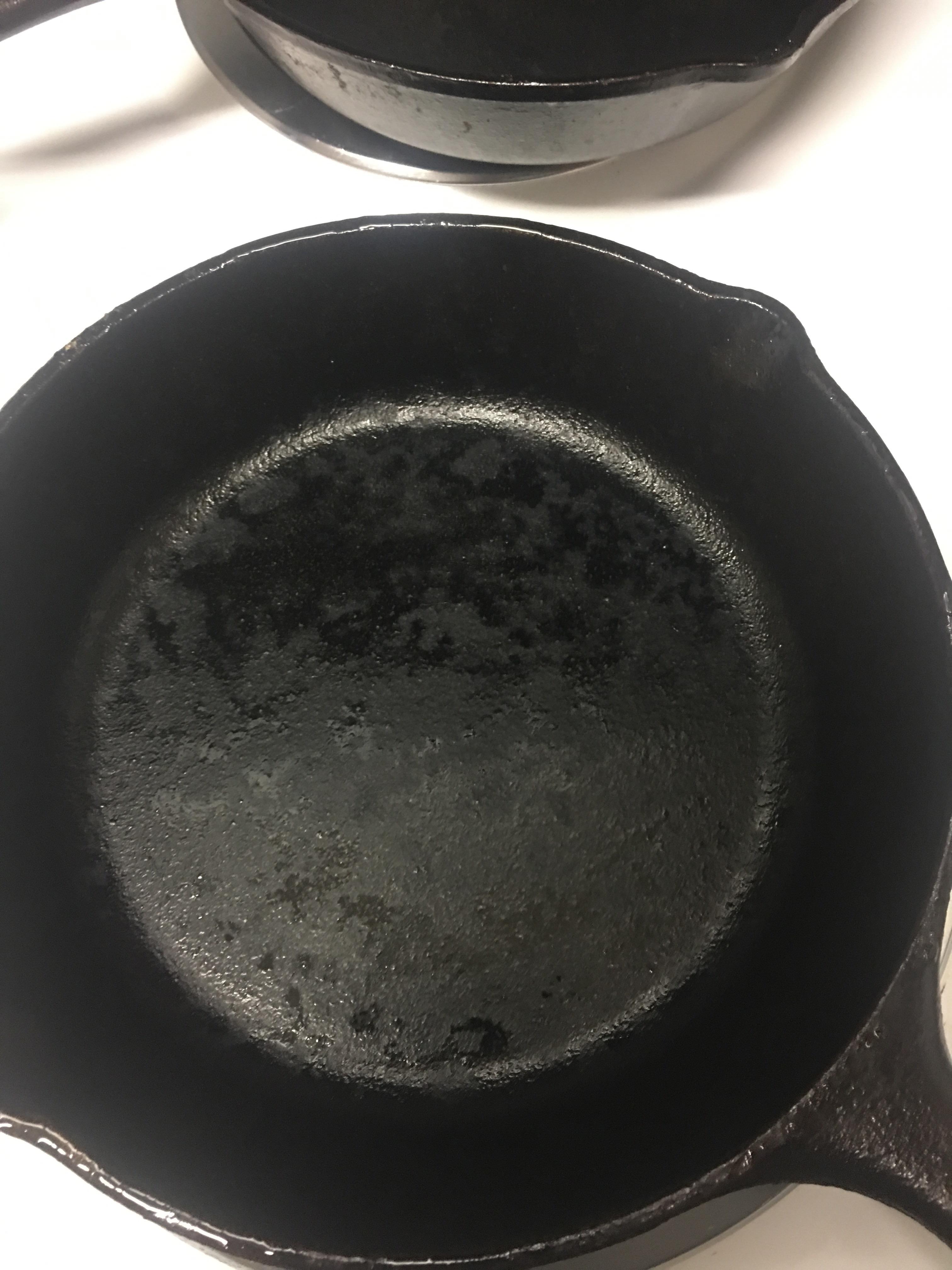 Seasoning keeps coming out spotty? Used crisco on 300 for two hours r