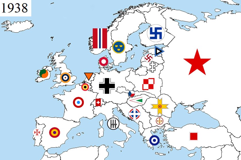 European Countries with the Largest Air Force Dataset (Europe)