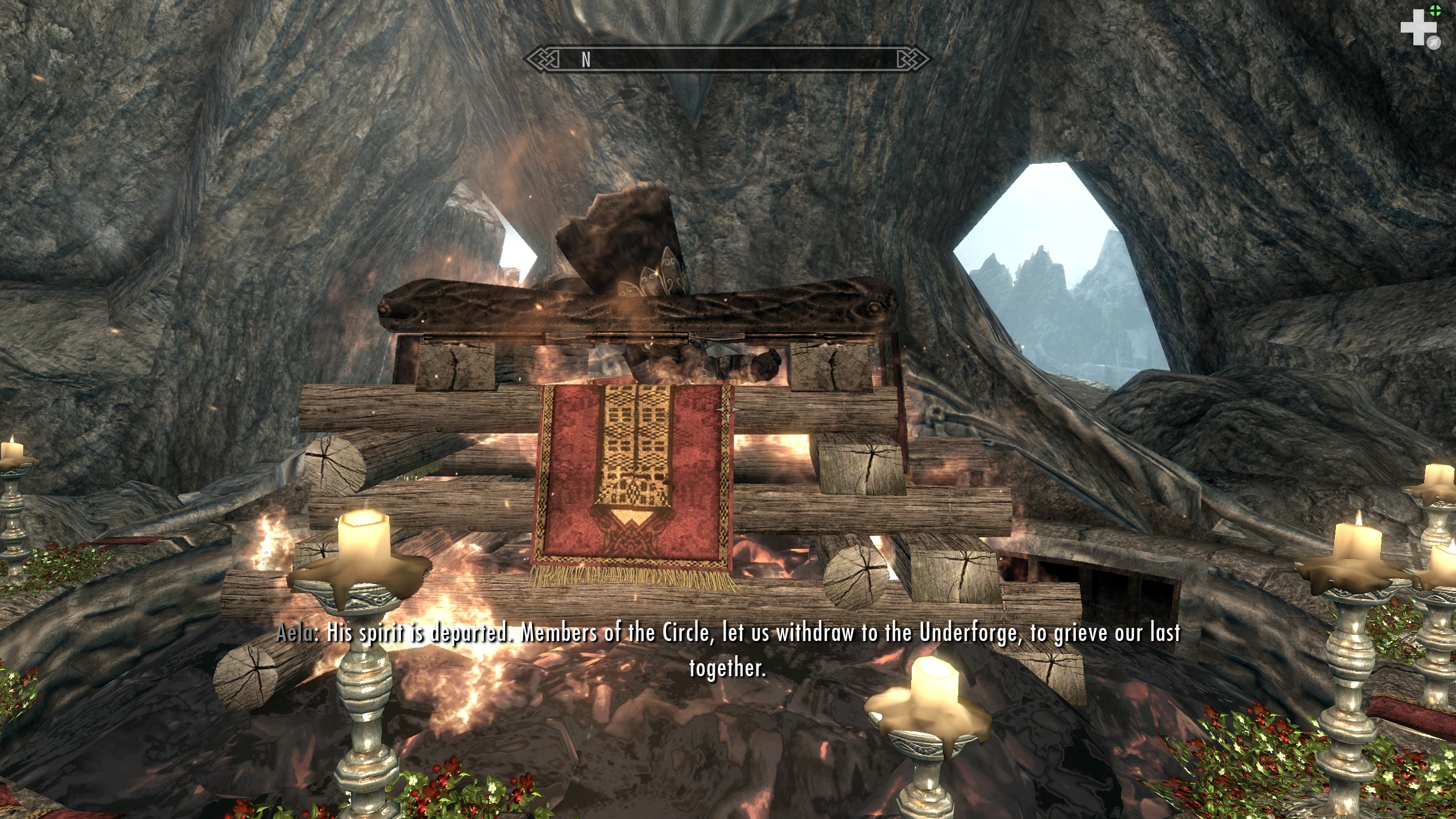 Kodlak's funeral was a little undignified r/skyrim