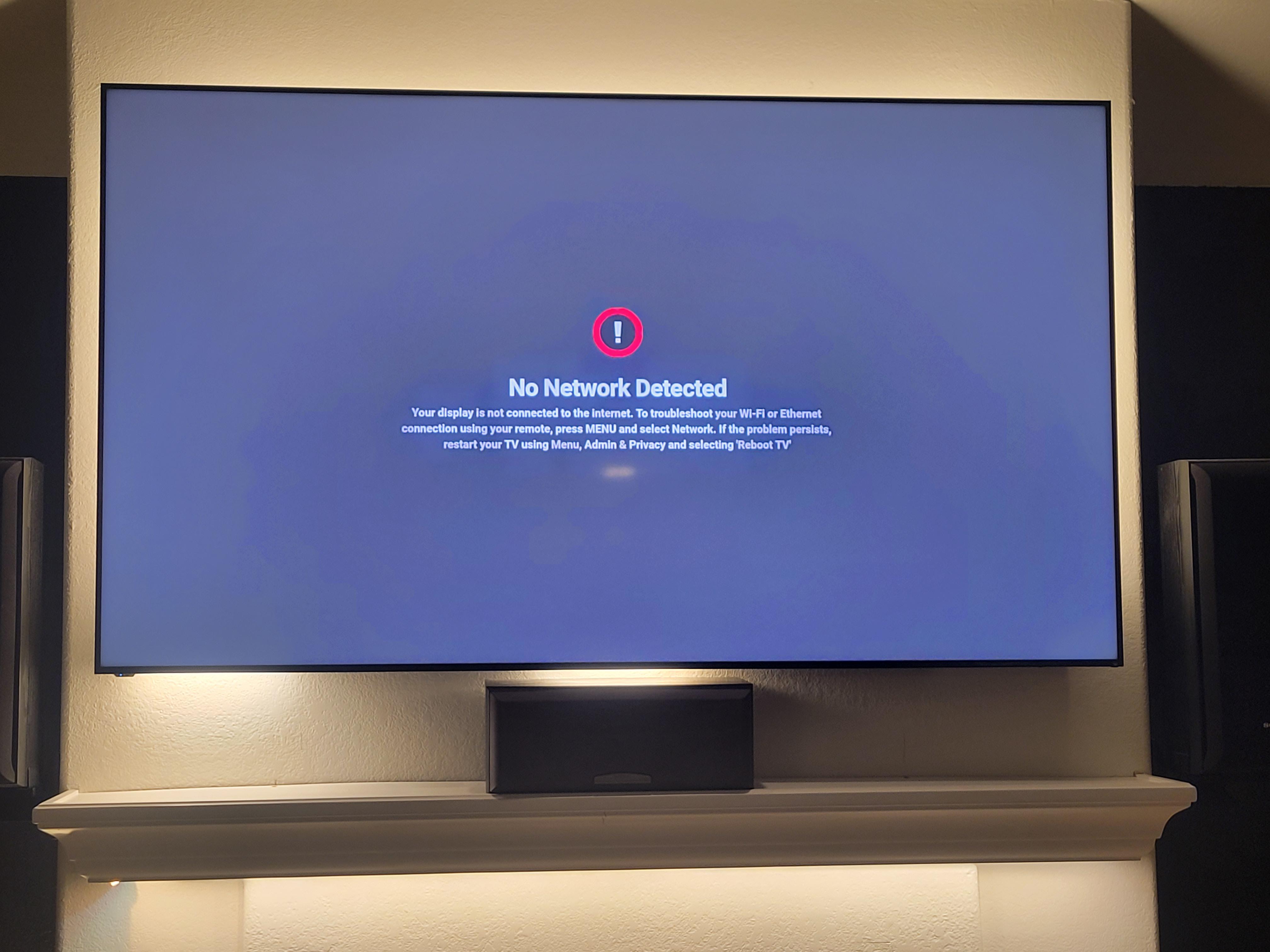 No Connection after update. Reboot Required r/VIZIO_Official