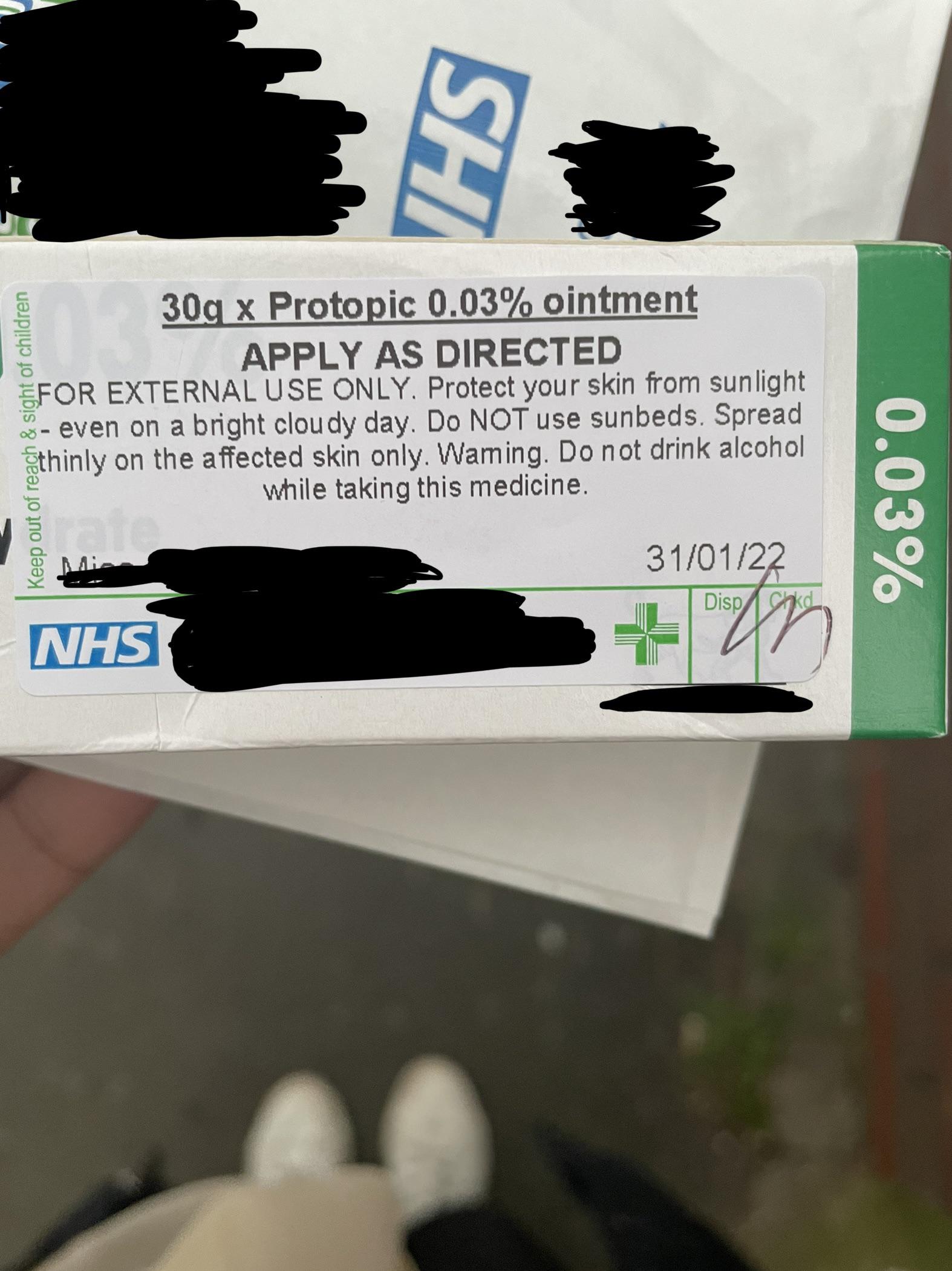 Update Got protopic! People were commenting on my last post about how