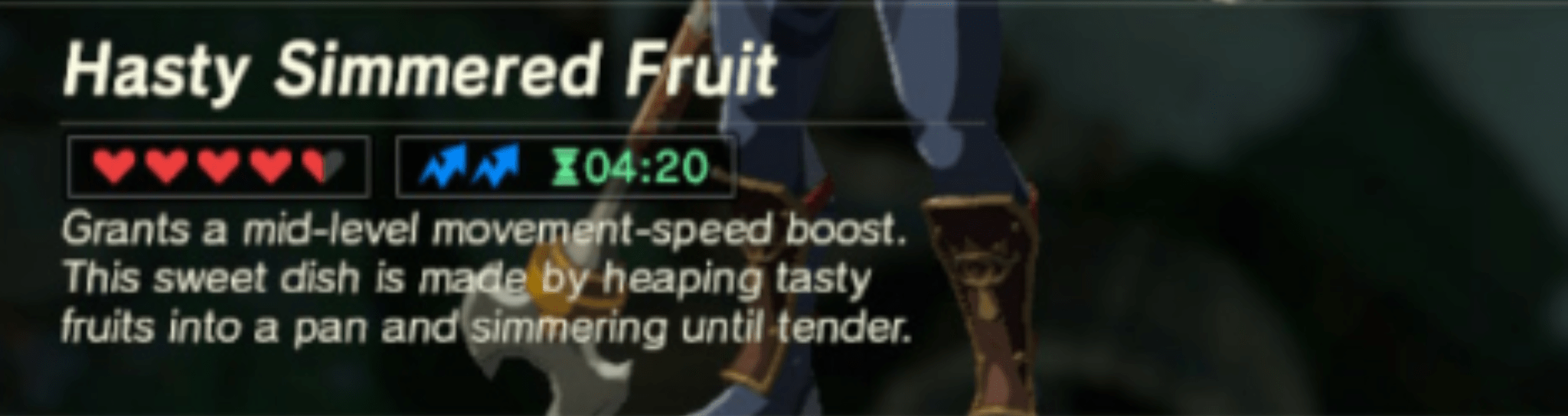 Recipe for funny number, Hasty Simmered Fruit is 3 FleetLotus Seeds