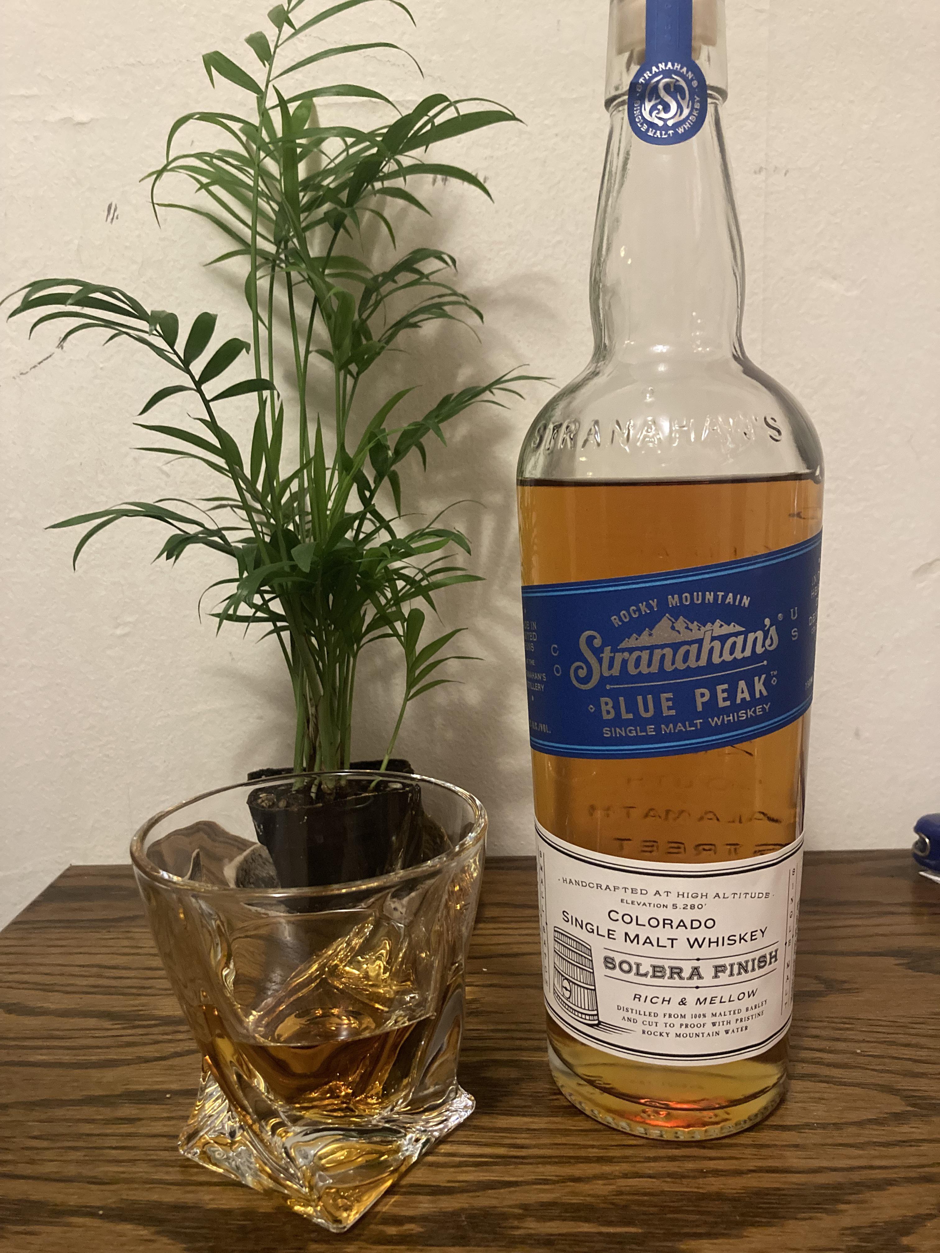 First review Stranahan’s Blue Peak Single Malt Whiskey r/bourbon