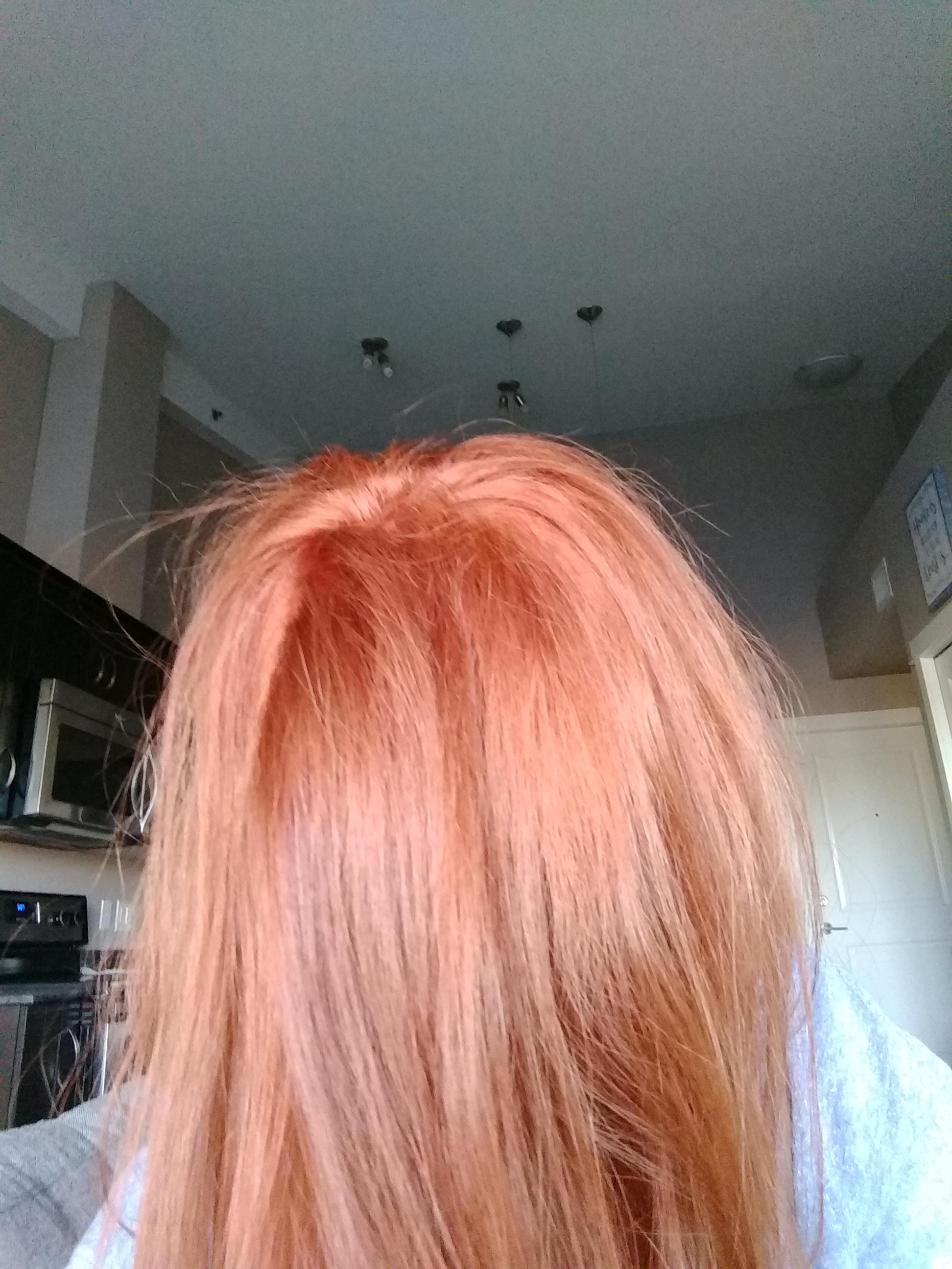 Went to a salon today to get a brown copper color and now I have this